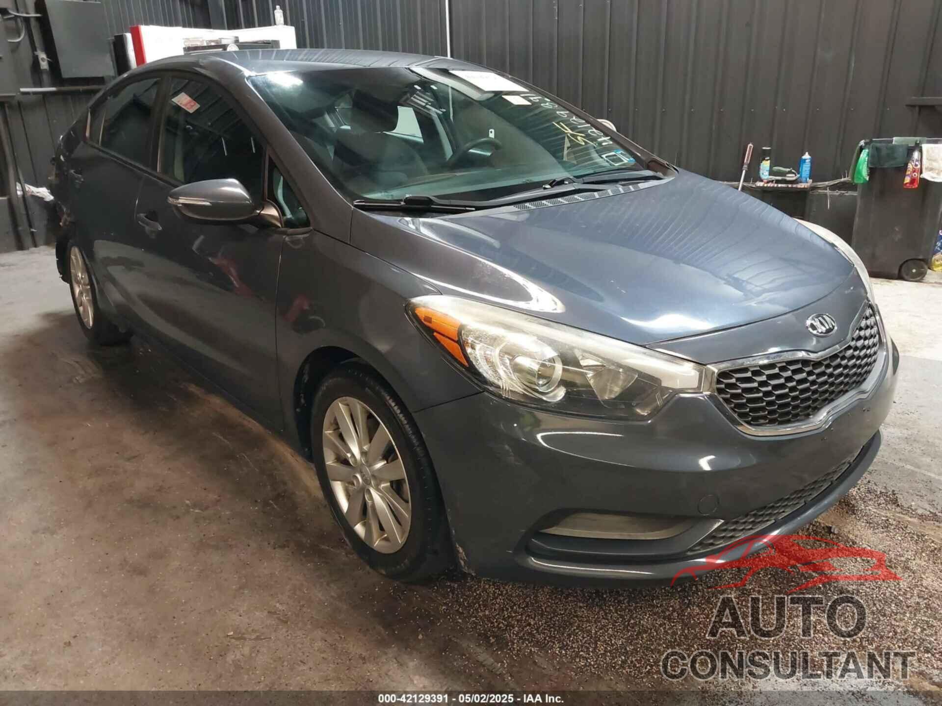 KIA FORTE 2015 - KNAFX4A65F5334212