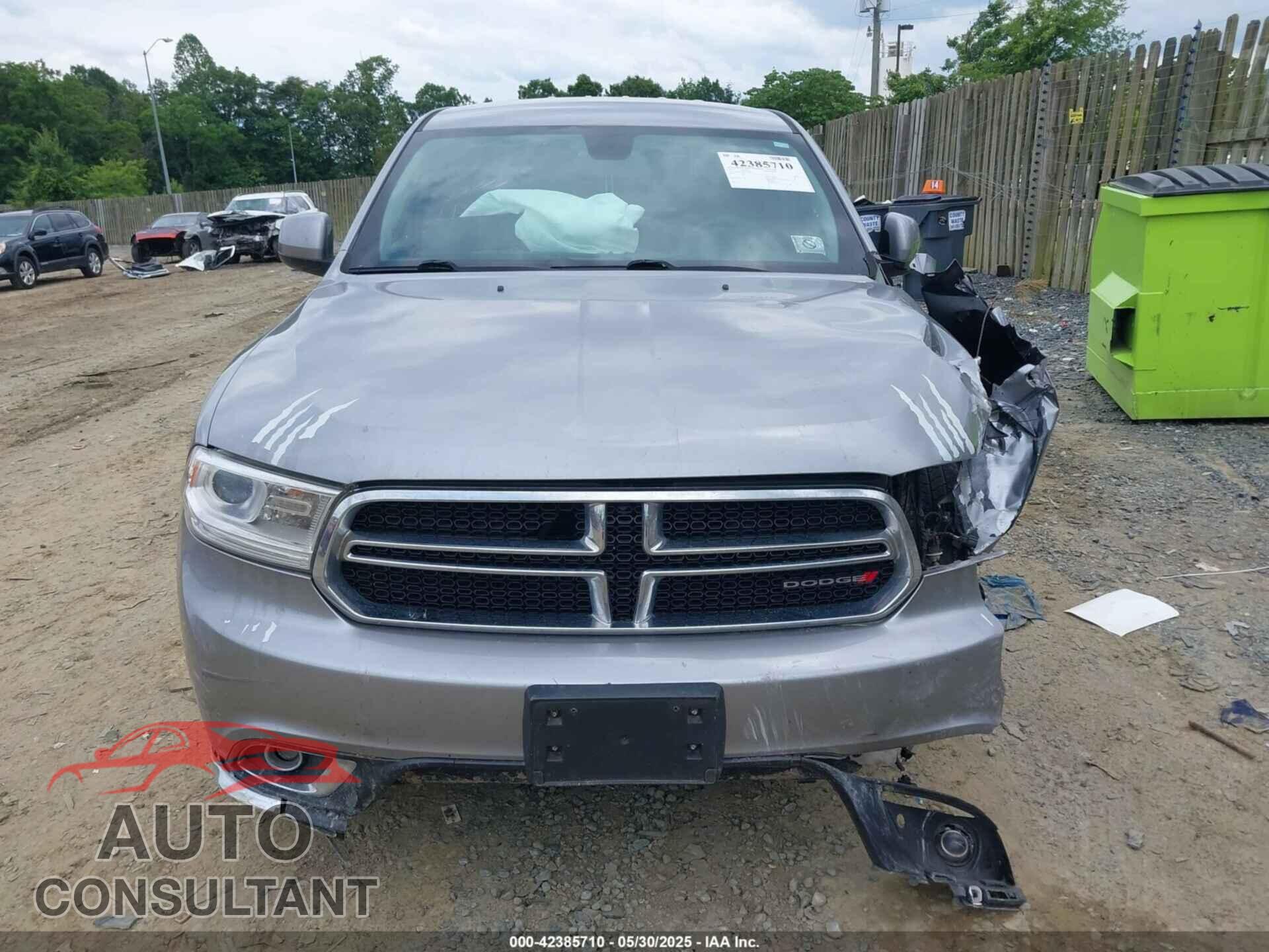 DODGE DURANGO 2015 - 1C4RDJAG9FC917085