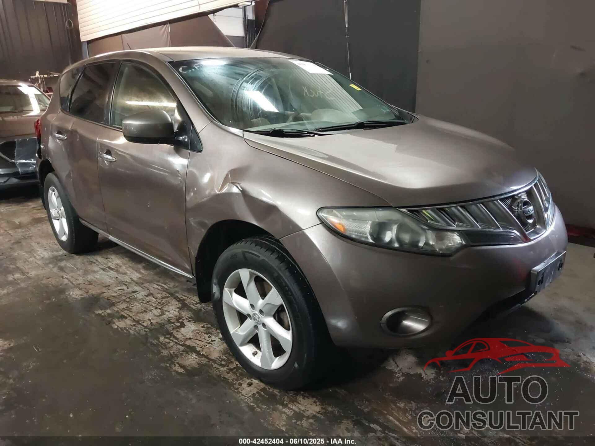 NISSAN MURANO 2010 - JN8AZ1MW2AW127687