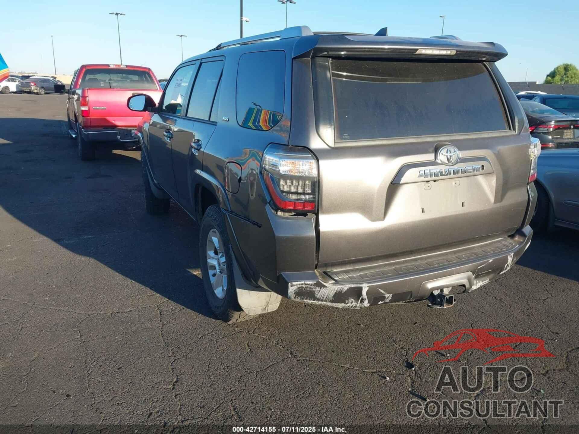 TOYOTA 4RUNNER 2016 - JTEBU5JR1G5389604