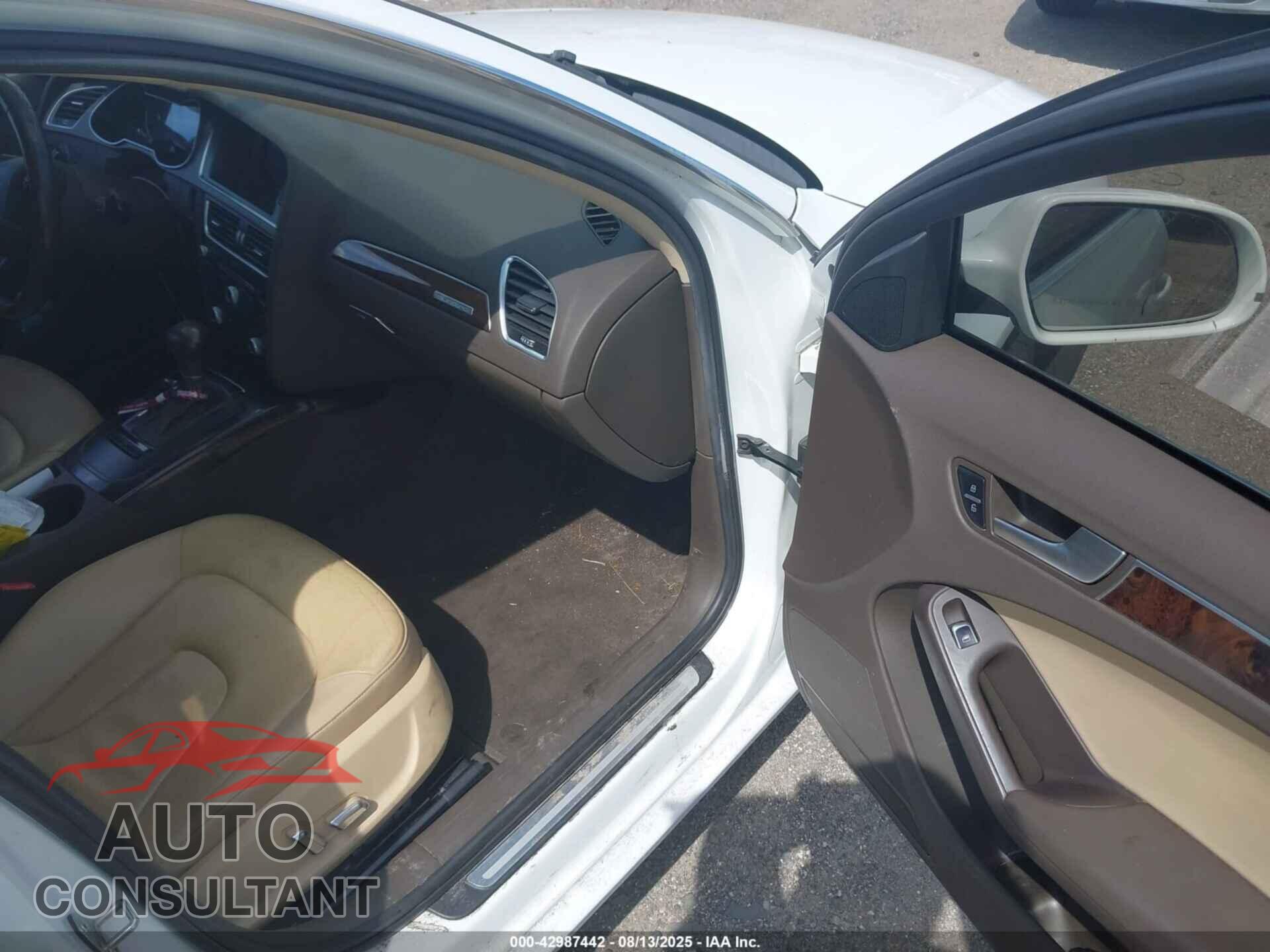 AUDI A4 2013 - WAUFFAFL5DN045294