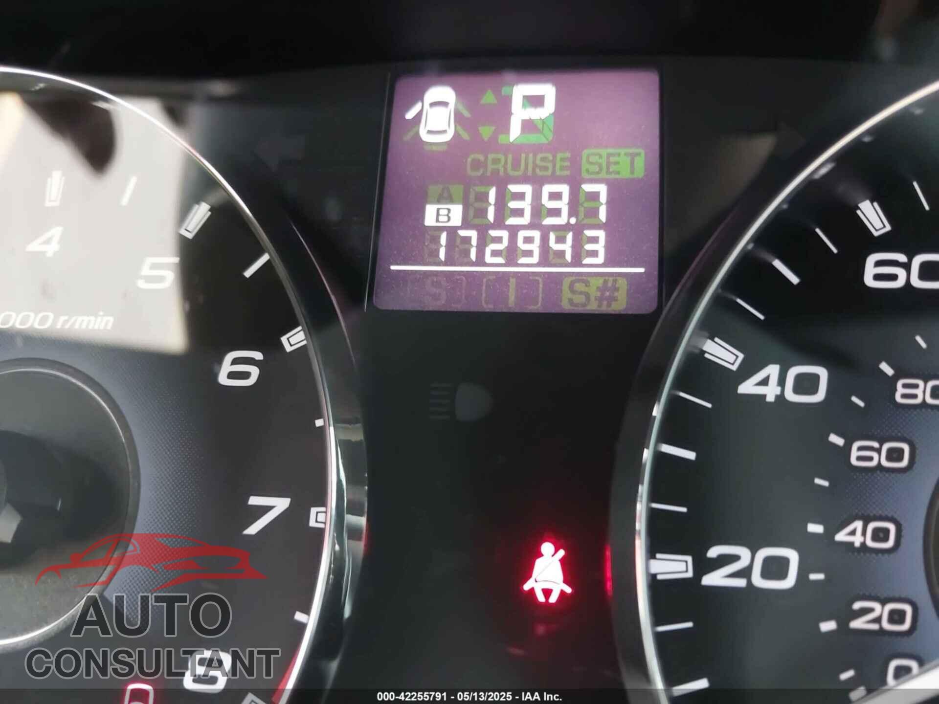 SUBARU OUTBACK 2011 - 4S4BRBKC5B3440486