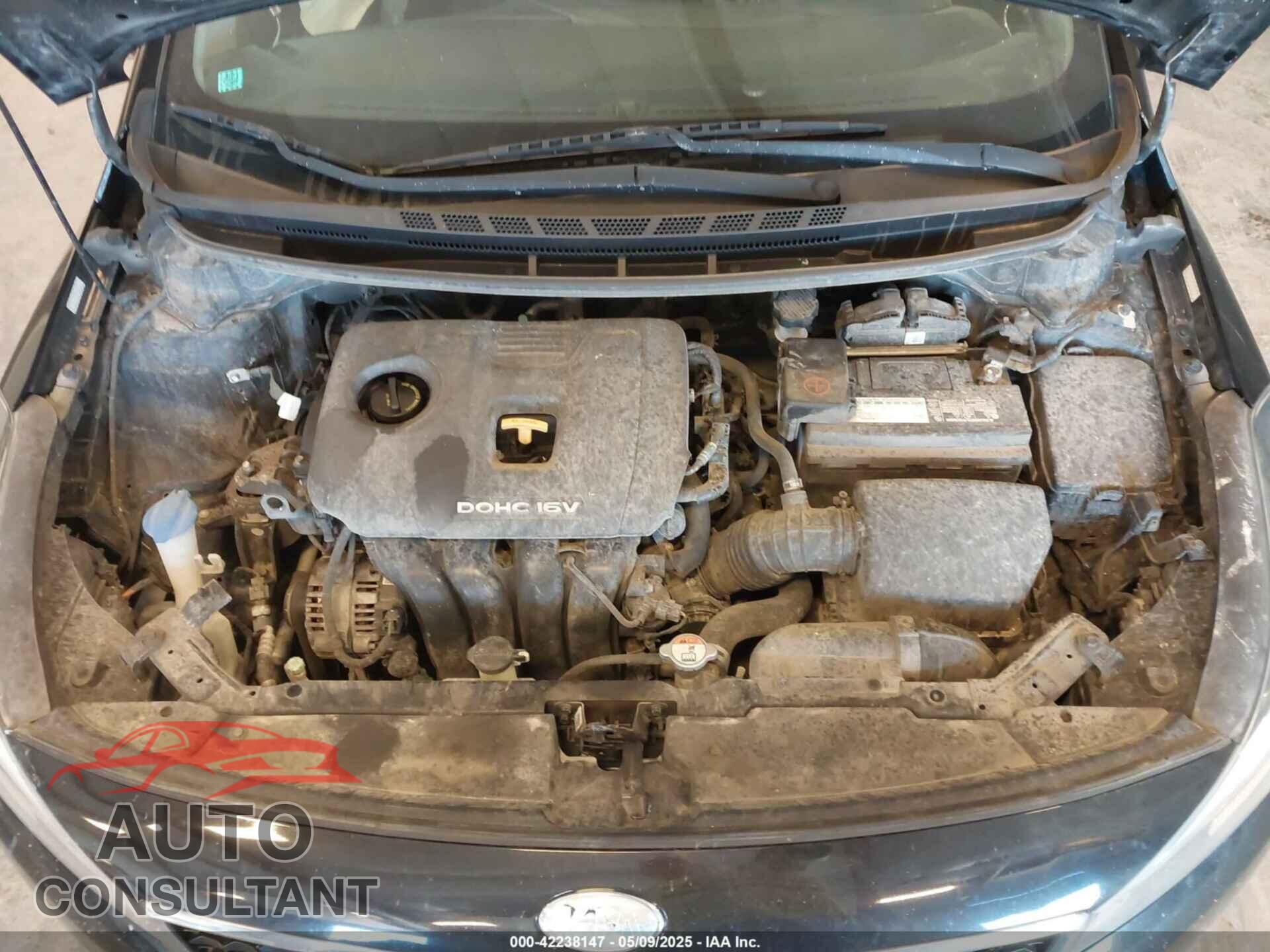 KIA FORTE 2017 - 3KPFL4A75HE022714
