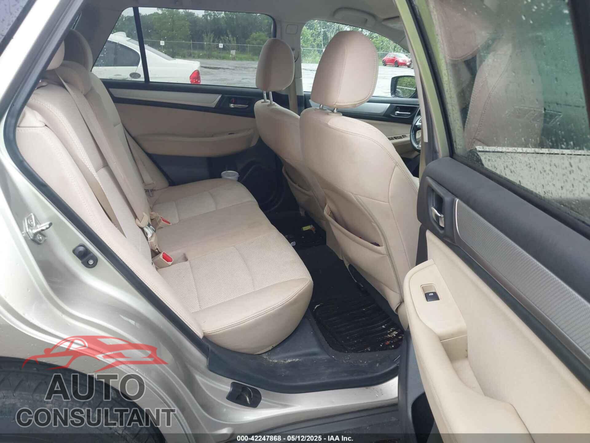 SUBARU OUTBACK 2016 - 4S4BSACC2G3257194