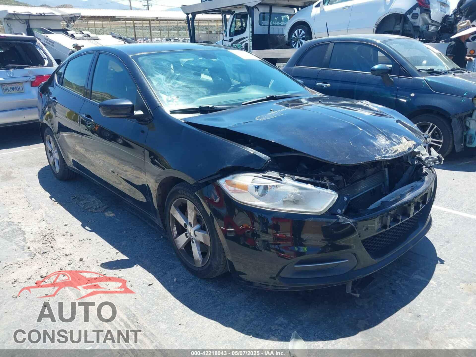 DODGE DART 2016 - 1C3CDFAA9GD504209