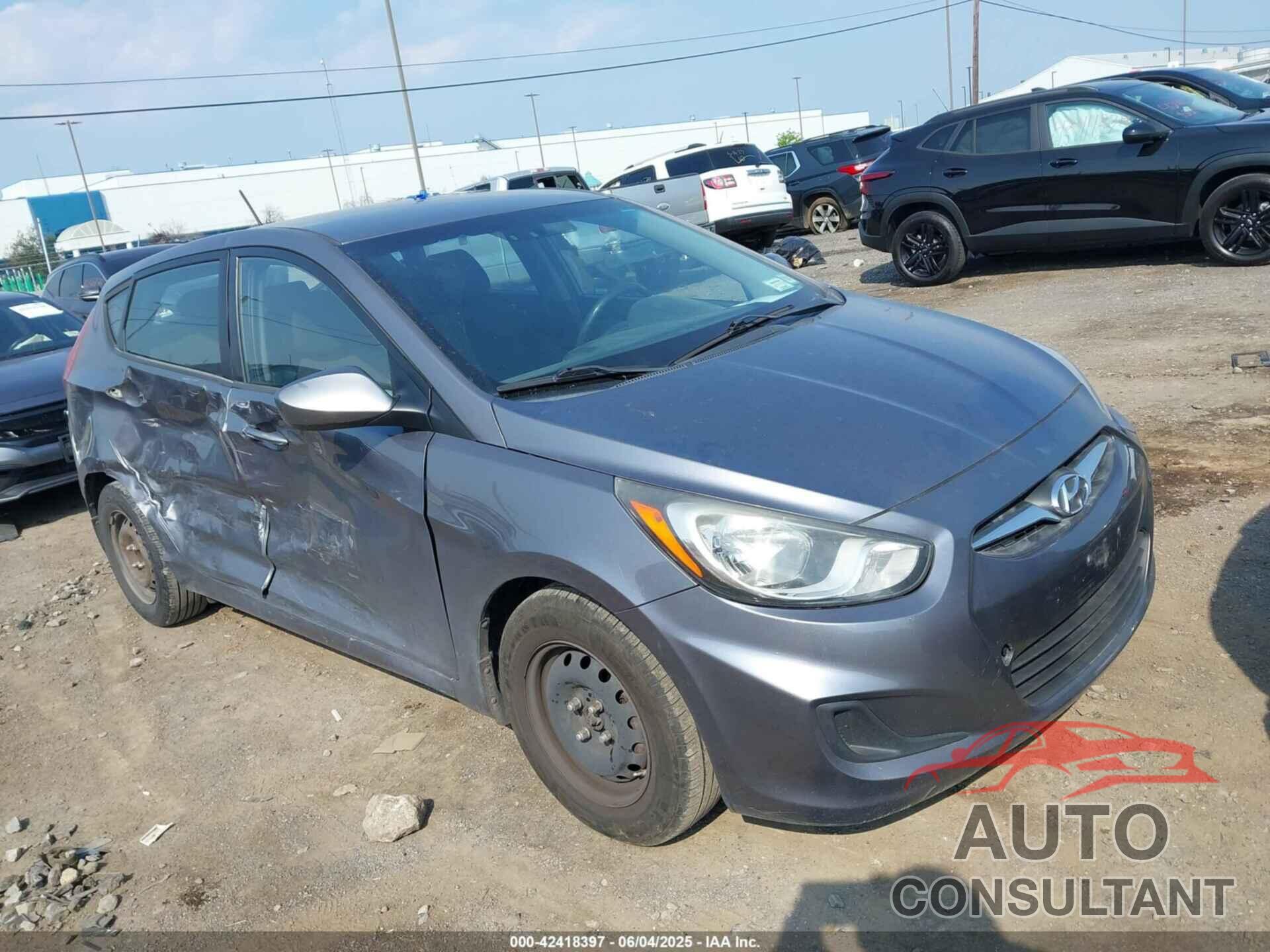 HYUNDAI ACCENT 2014 - KMHCT5AE0EU193922
