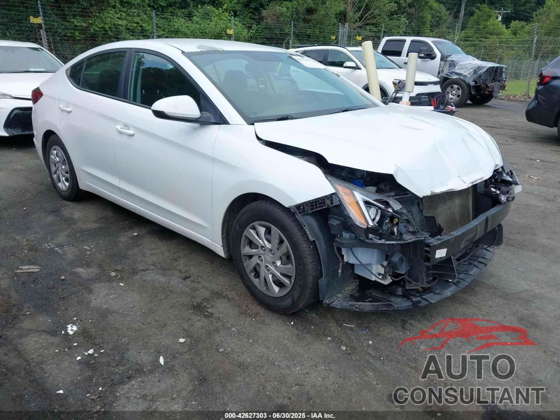 HYUNDAI ELANTRA 2019 - 5NPD74LF6KH434403