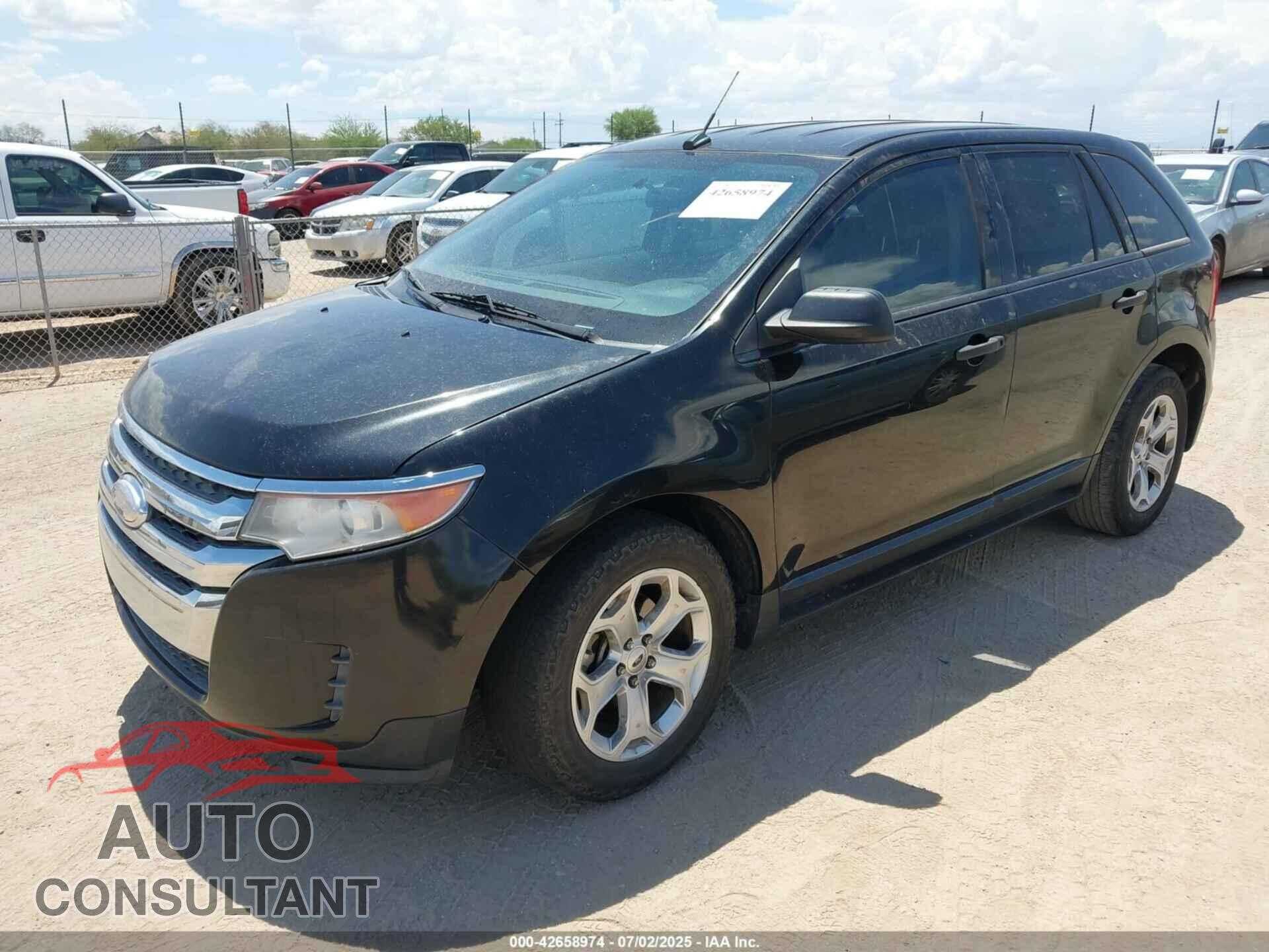 FORD EDGE 2013 - 2FMDK3G96DBC85661