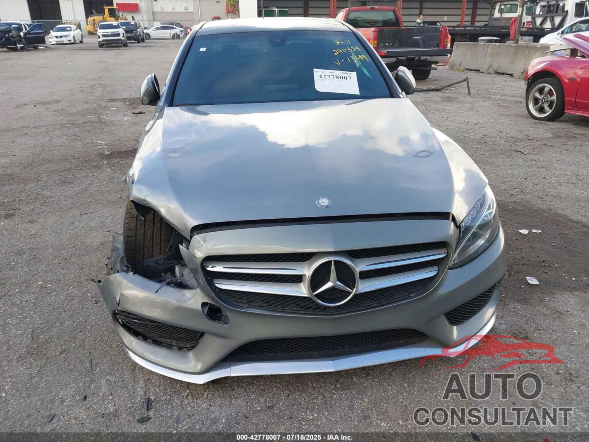 MERCEDES-BENZ C 2015 - 55SWF6GB2FU011349