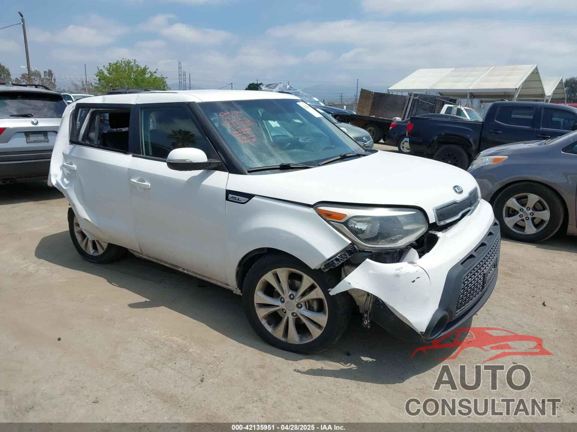 KIA SOUL 2014 - KNDJP3A52E7047329