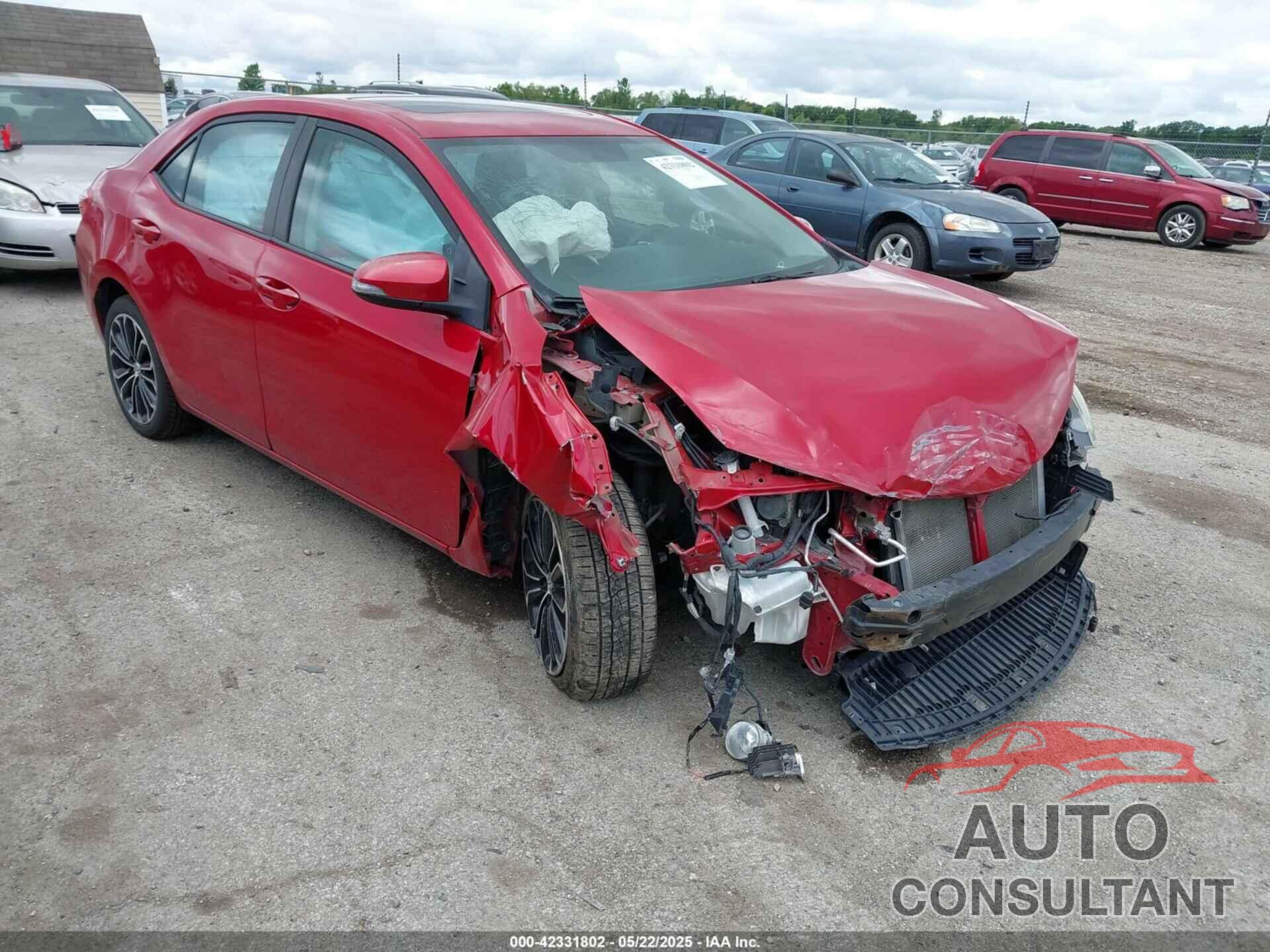 TOYOTA COROLLA 2014 - 2T1BURHE1EC041168