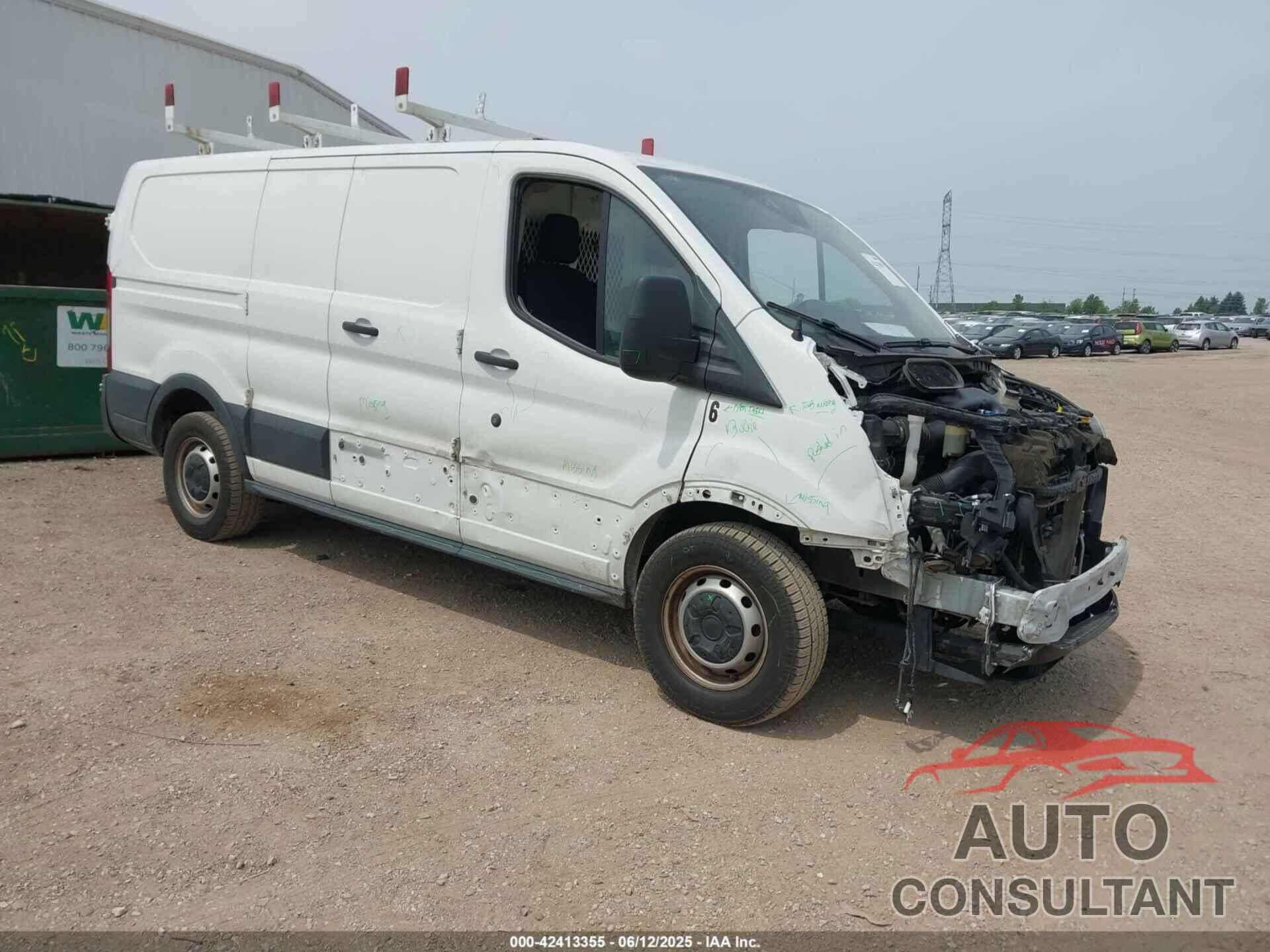 FORD TRANSIT-150 2017 - 1FTYE1ZMXHKB53162