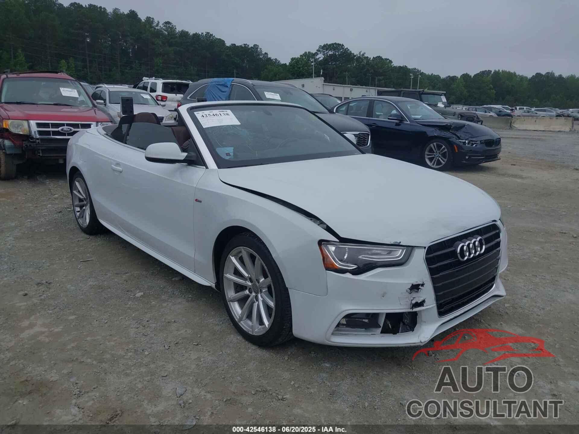 AUDI A5 2015 - WAUMFAFH5FN007361