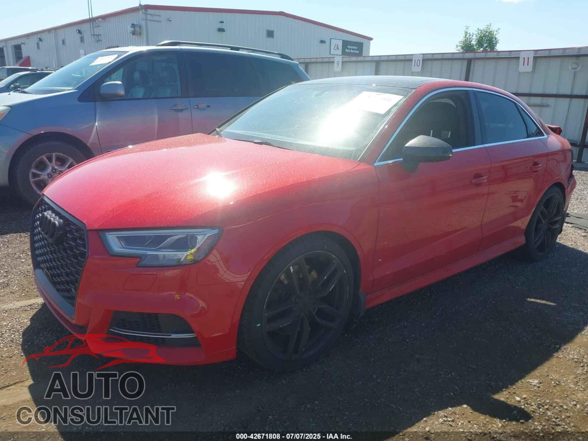 AUDI S3 2017 - WAUB1GFF9H1017103