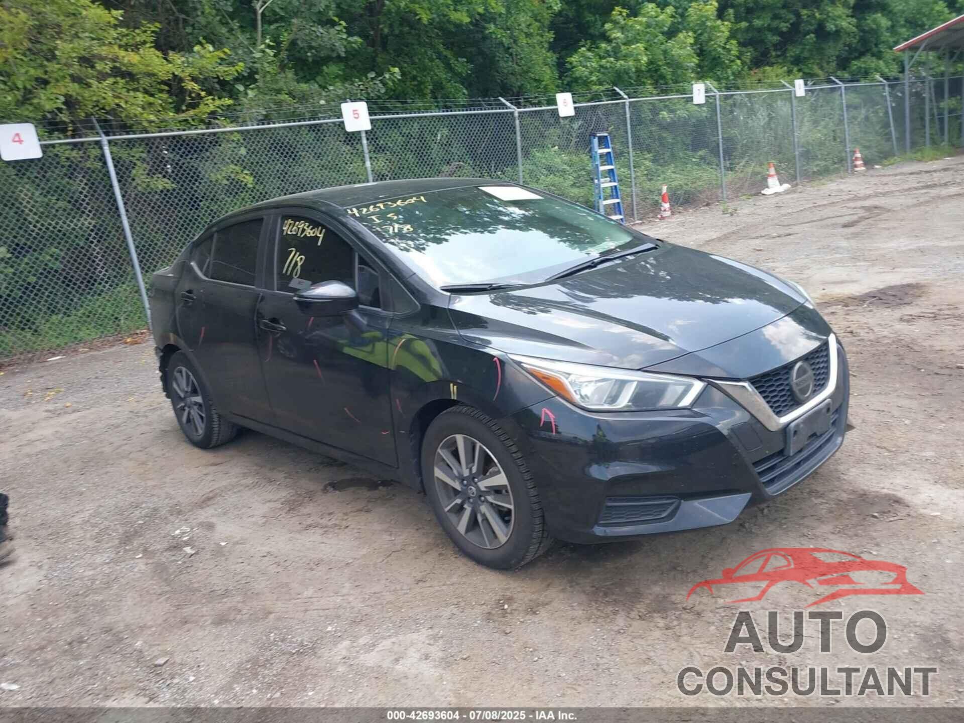 NISSAN VERSA 2021 - 3N1TN8EV5ML845648