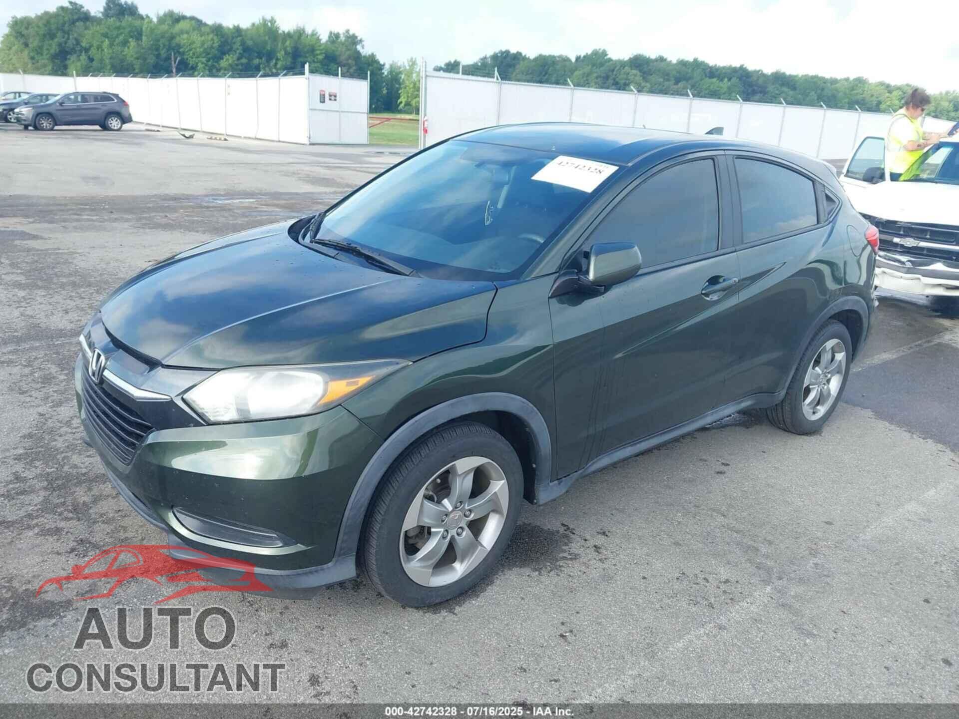 HONDA HR-V 2017 - 3CZRU6H35HM702038