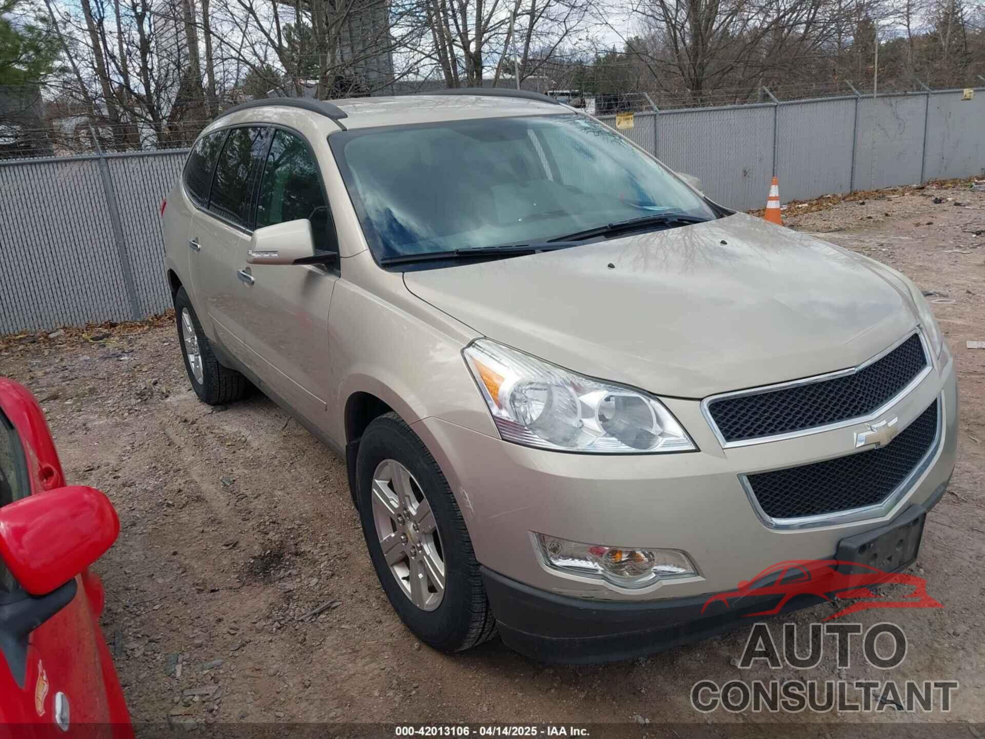 CHEVROLET TRAVERSE 2012 - 1GNKVGEDXCJ165123