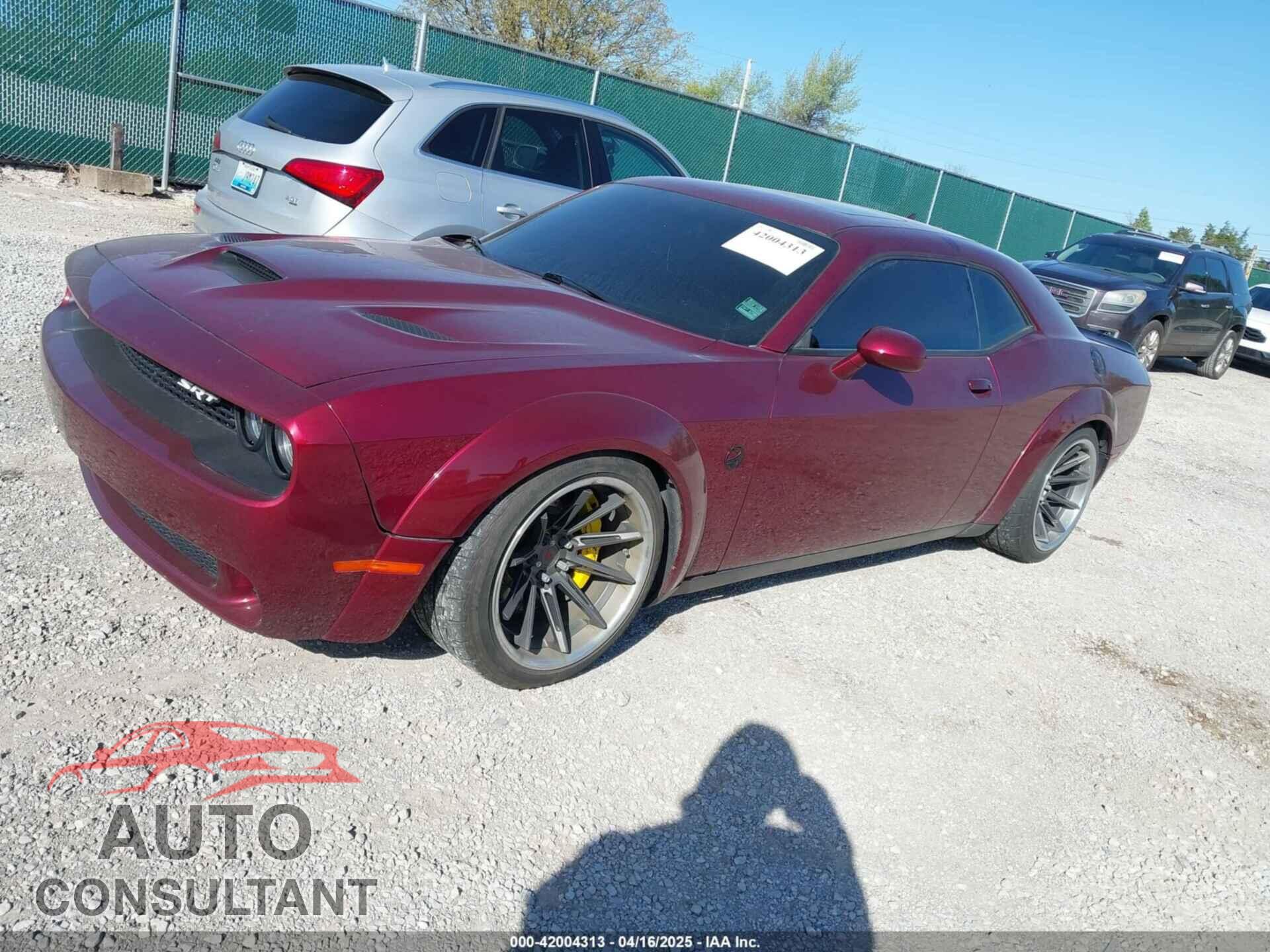 DODGE CHALLENGER 2019 - 2C3CDZFJ3KH503613
