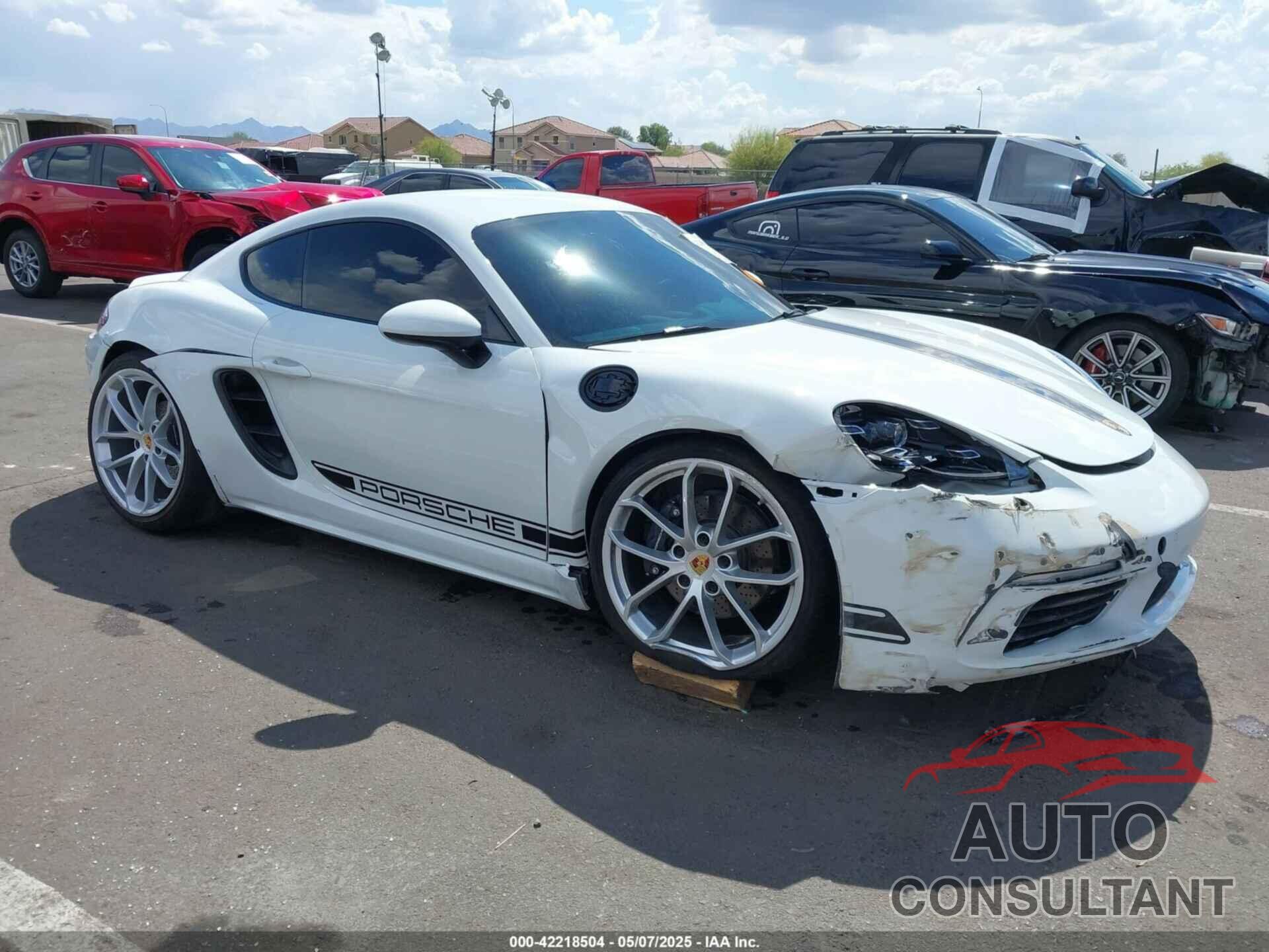 PORSCHE 718 CAYMAN 2025 - WP0AA2A83SK255637