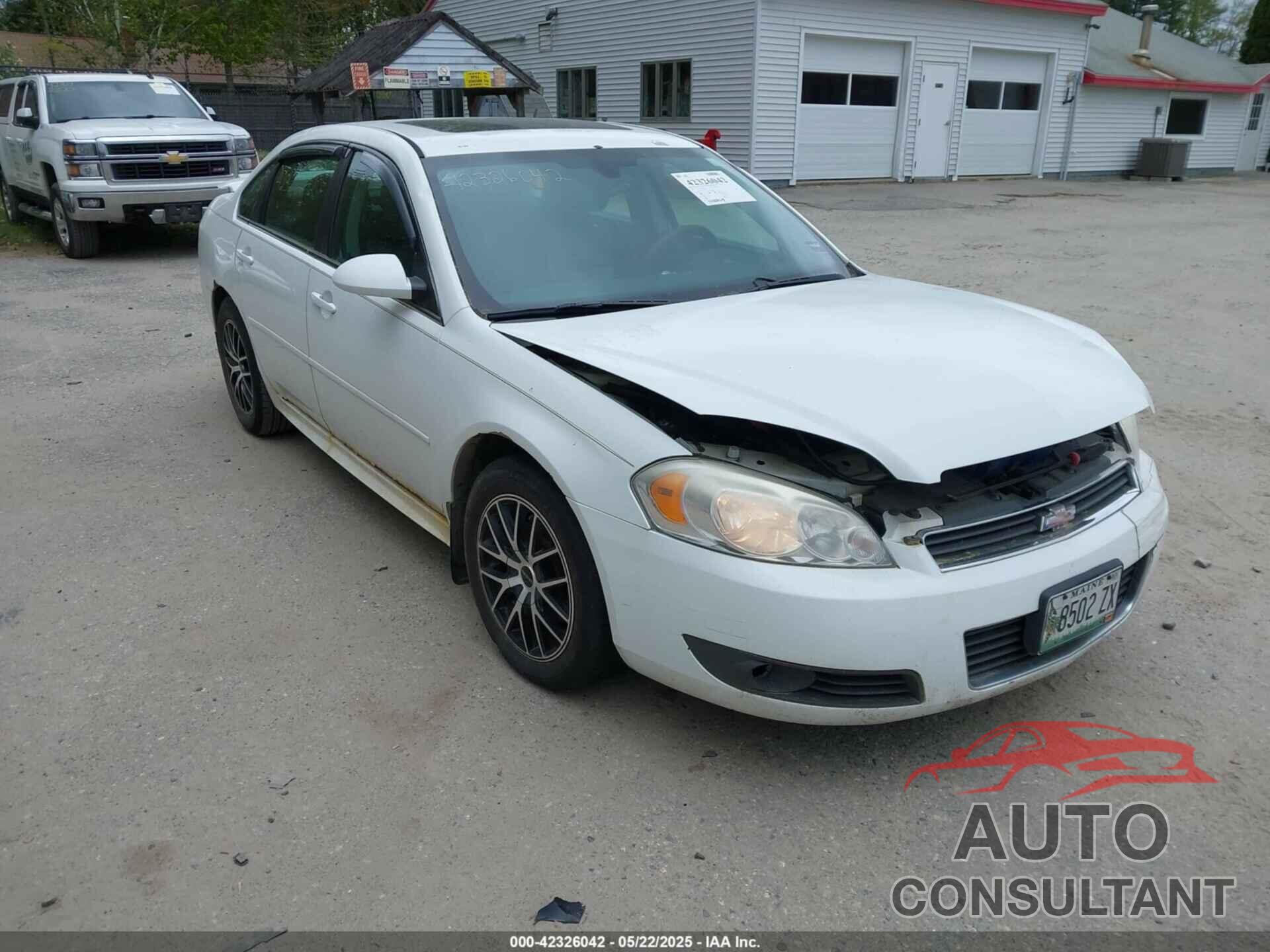 CHEVROLET IMPALA 2011 - 2G1WG5EK9B1121882