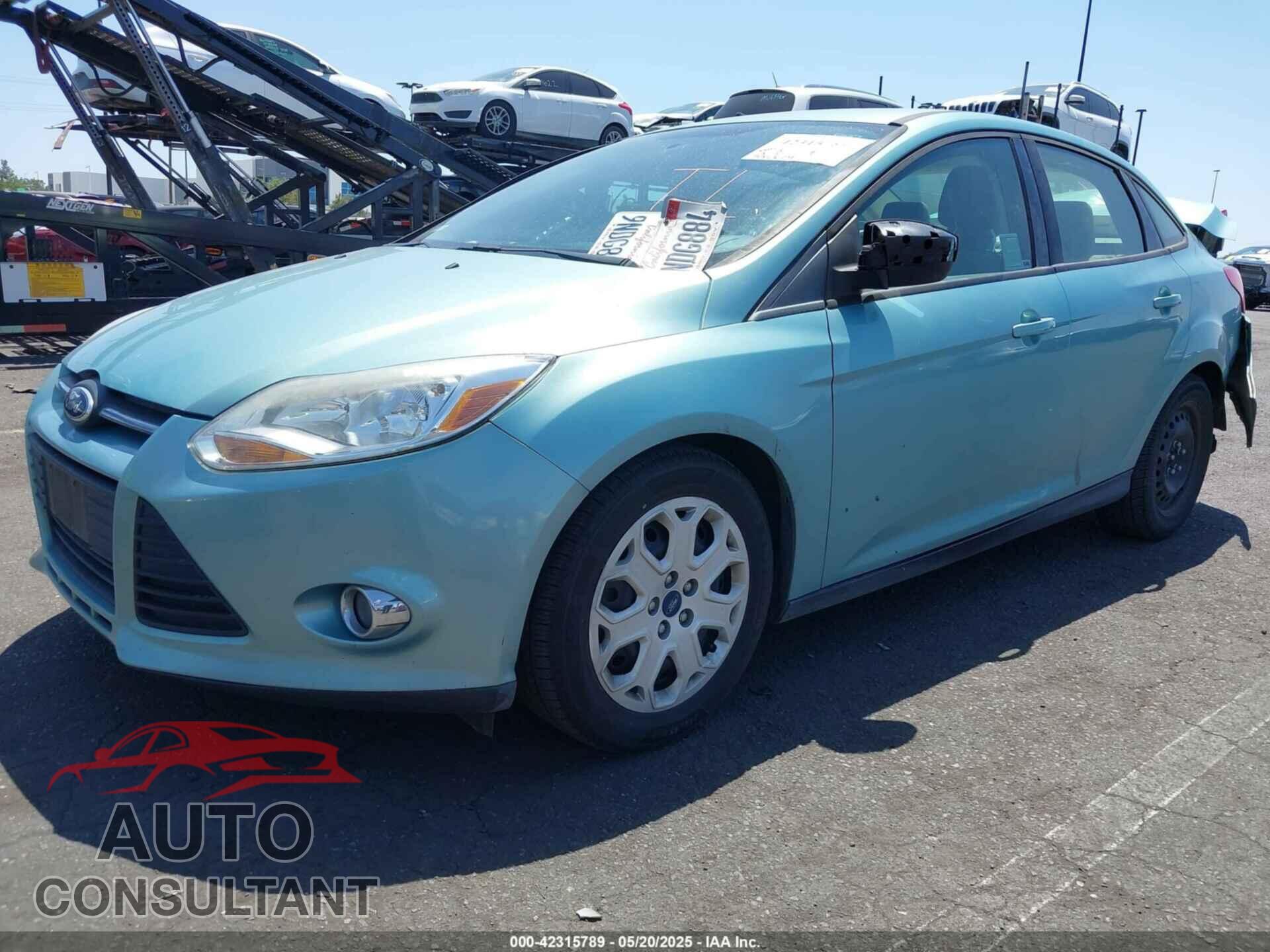 FORD FOCUS 2012 - 1FAHP3F26CL273641