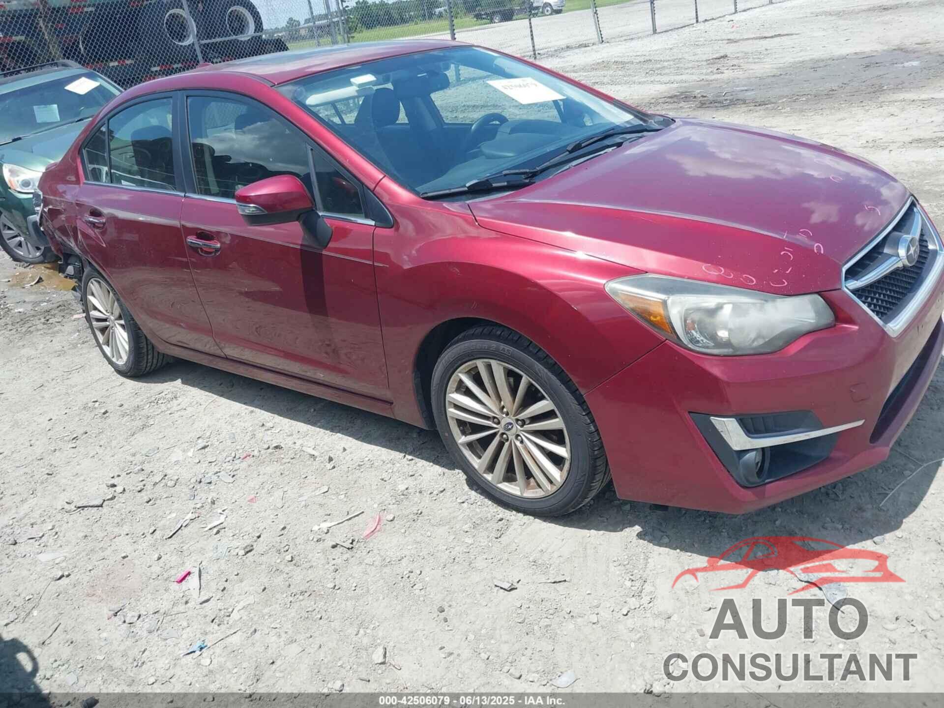 SUBARU IMPREZA 2016 - JF1GJAN65GH003525
