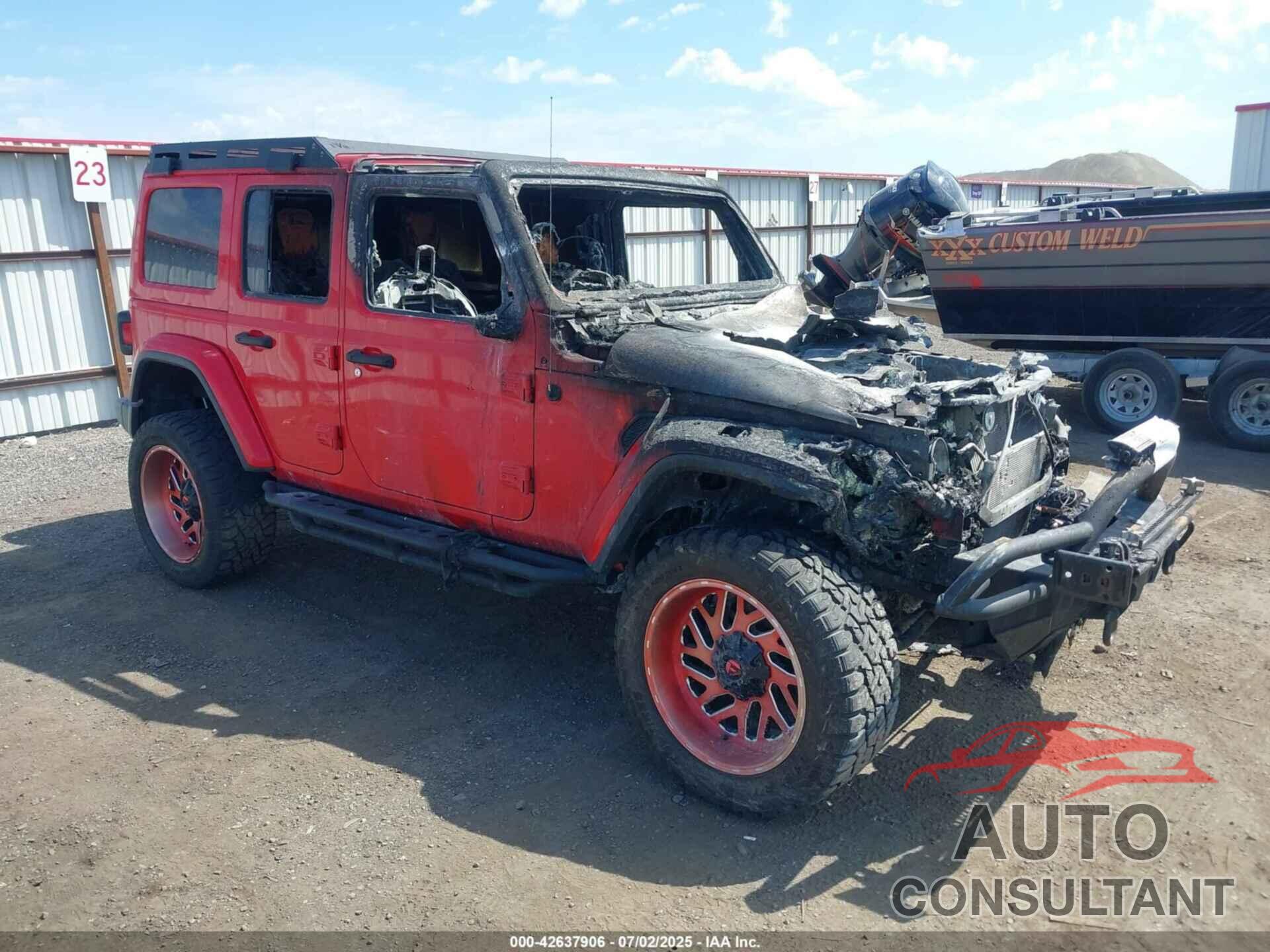 JEEP WRANGLER UNLIMITED 2019 - 1C4HJXEG7KW564906