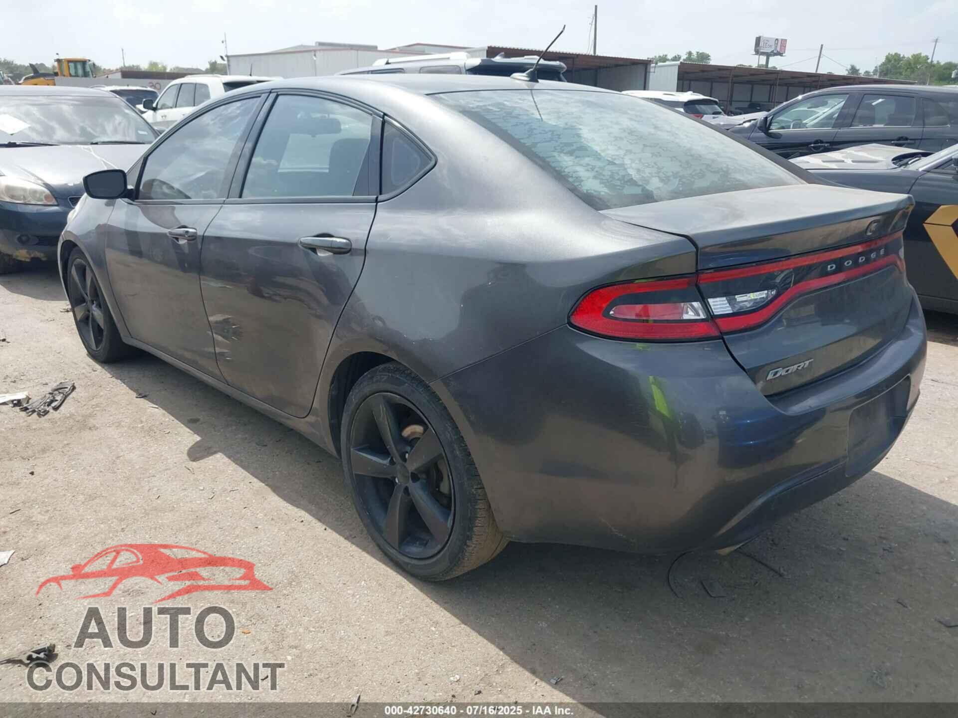 DODGE DART 2015 - 1C3CDFBB3FD266878
