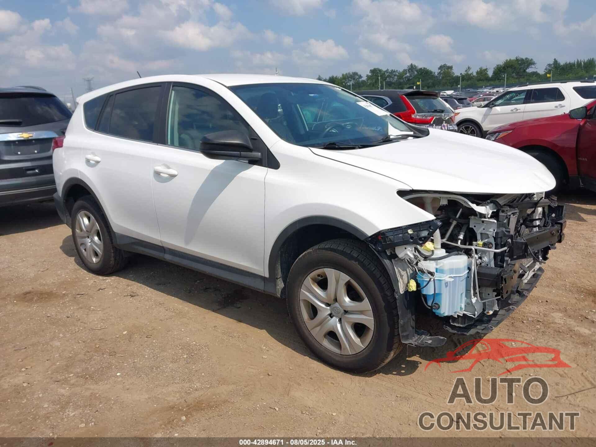 TOYOTA RAV4 2015 - 2T3ZFREVXFW188030