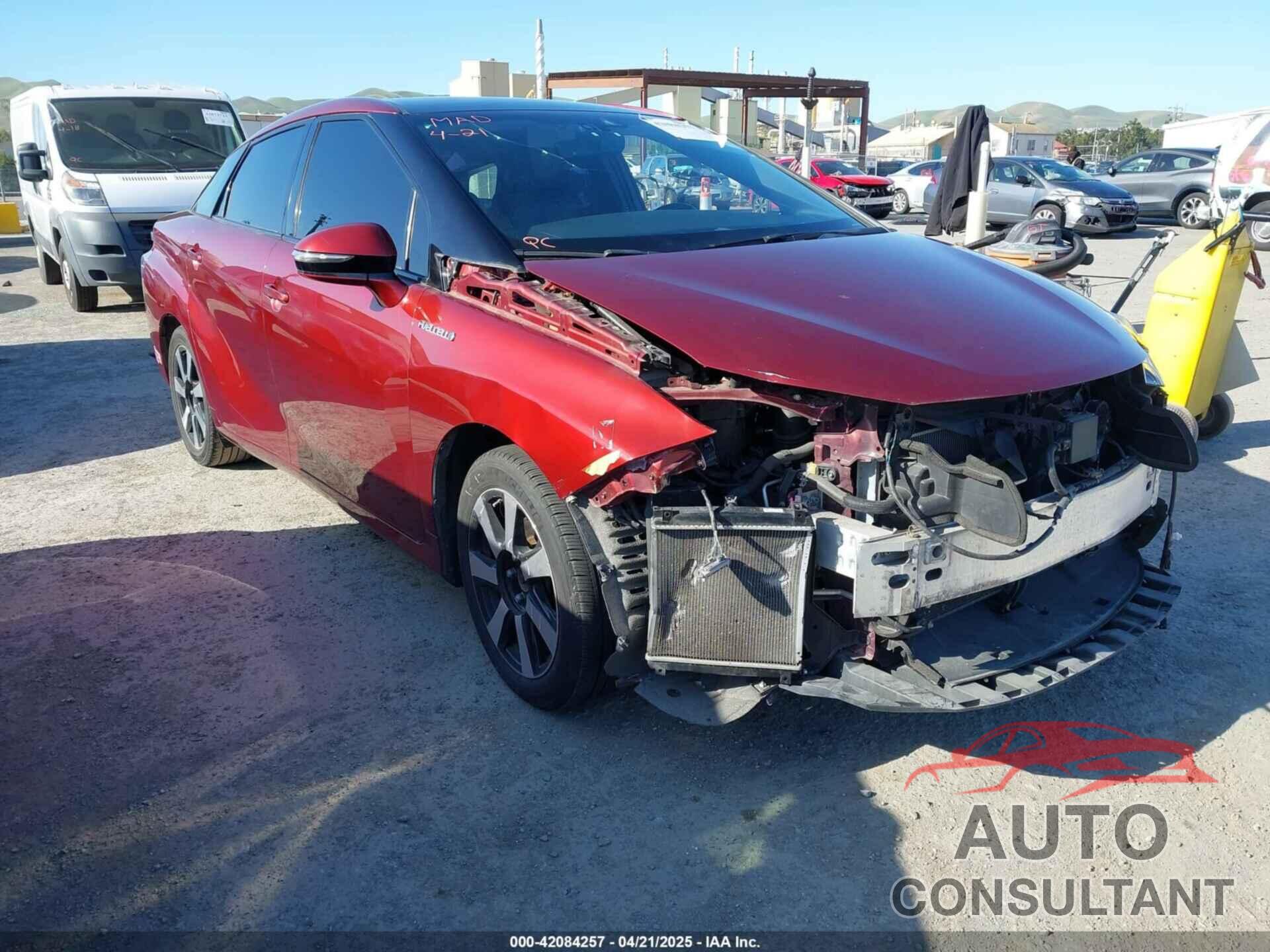 TOYOTA MIRAI 2017 - JTDBVRBD3HA001597