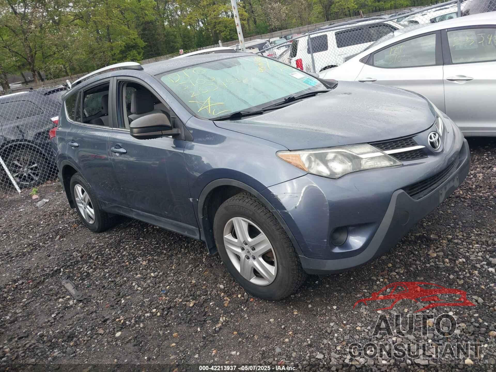 TOYOTA RAV4 2013 - 2T3BFREV7DW123764