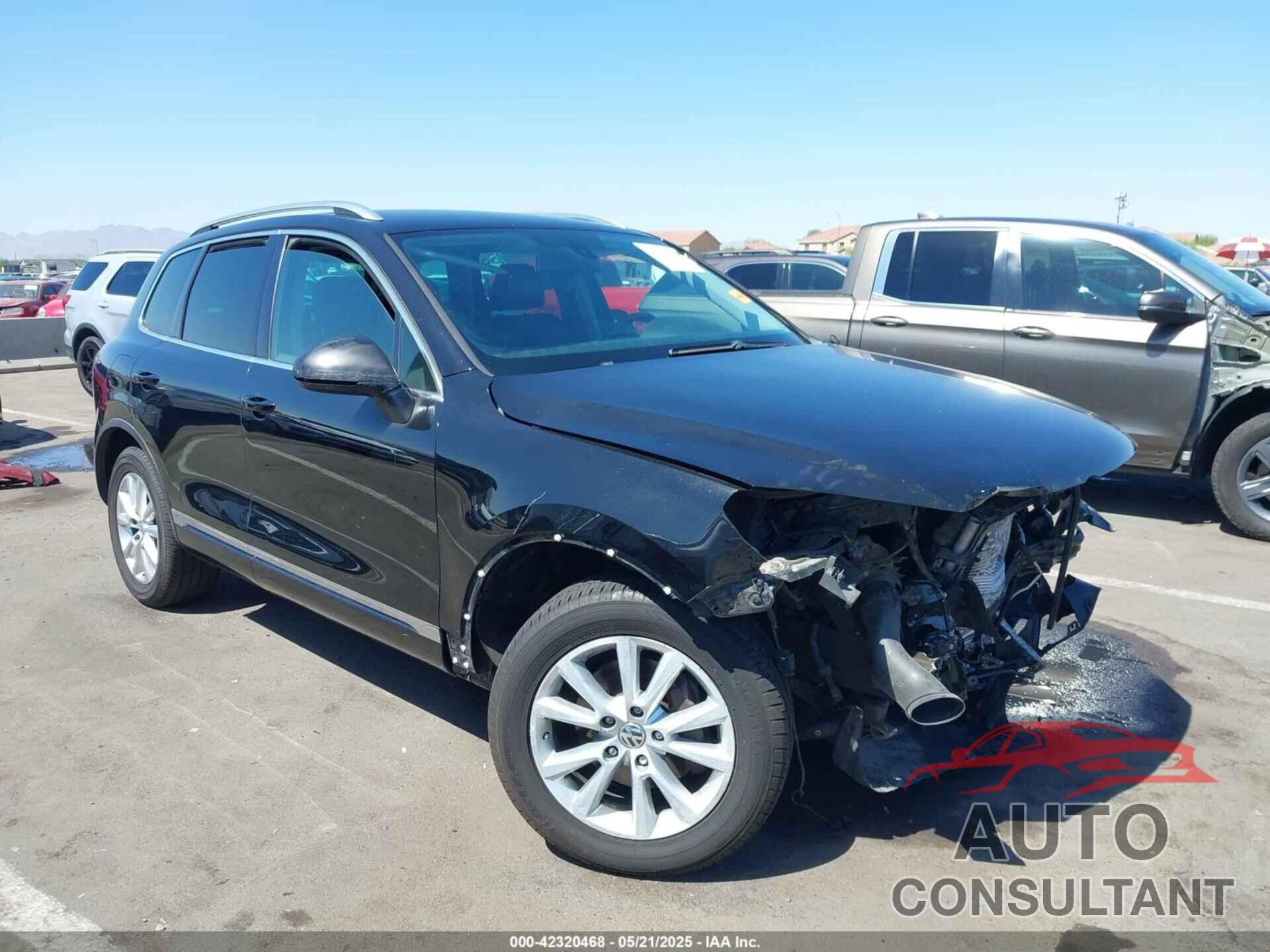 VOLKSWAGEN TOUAREG 2013 - WVGEF9BP7DD008187