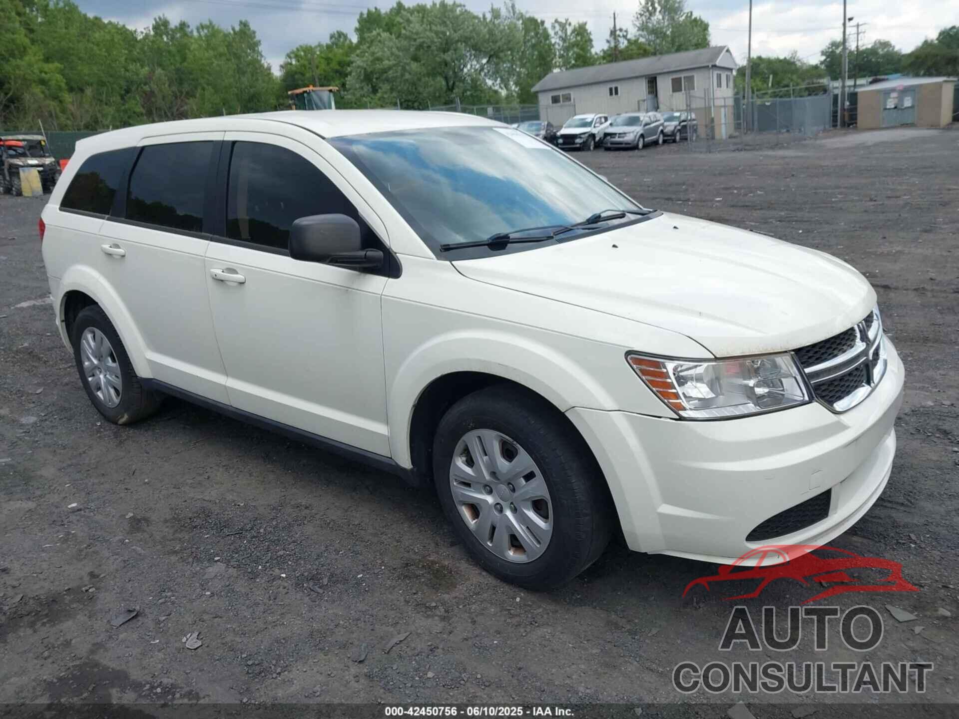 DODGE JOURNEY 2013 - 3C4PDCAB7DT695493