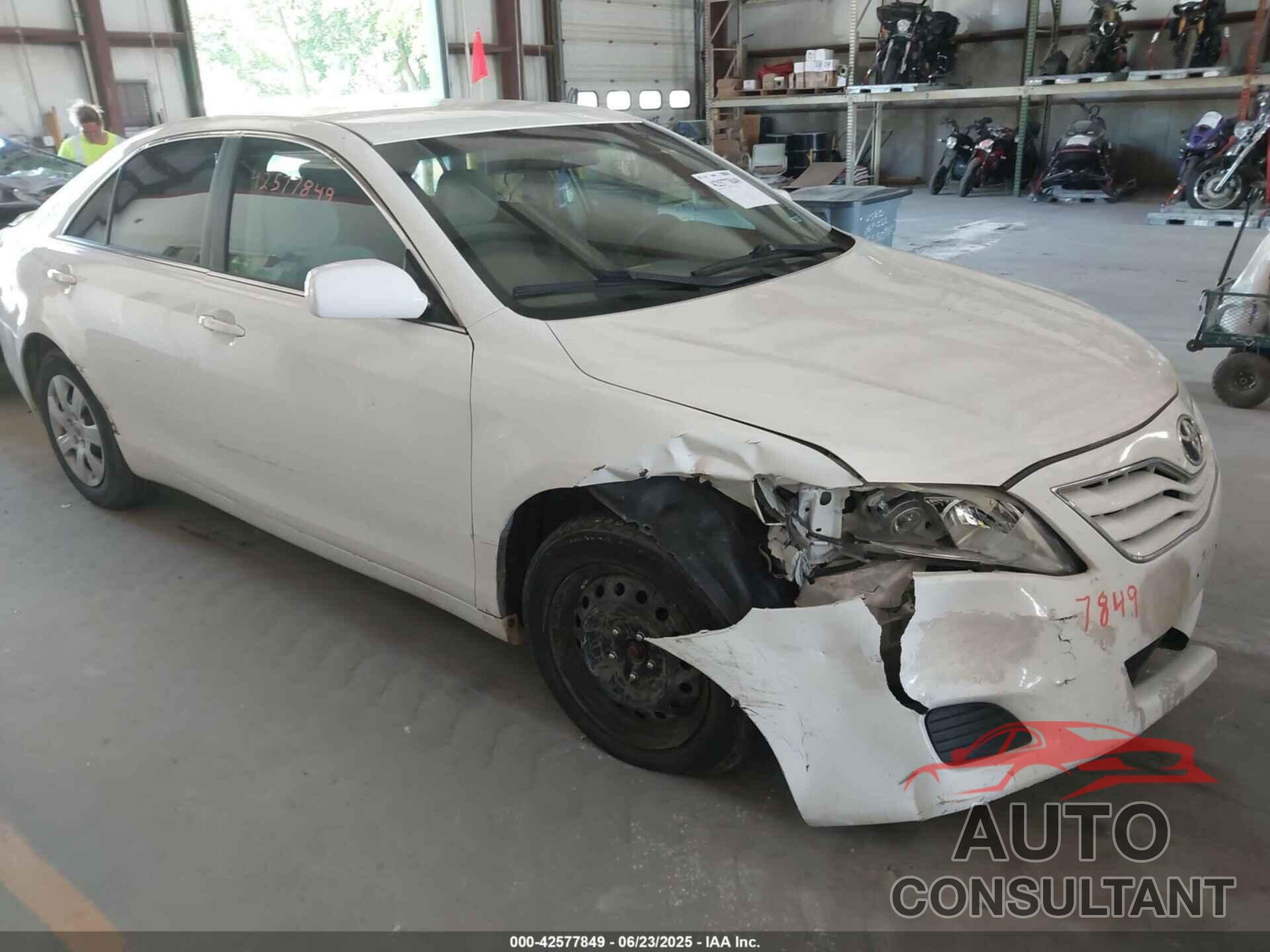 TOYOTA CAMRY 2010 - 4T1BF3EK4AU528259