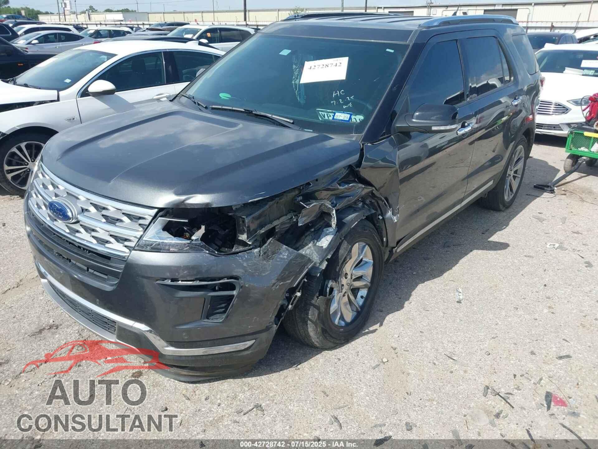FORD EXPLORER 2018 - 1FM5K7F87JGB11641
