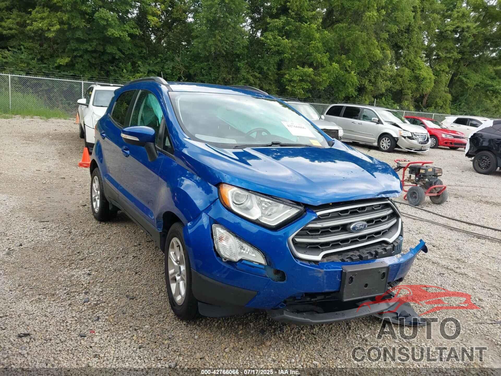 FORD ECOSPORT 2018 - MAJ3P1TE7JC177947