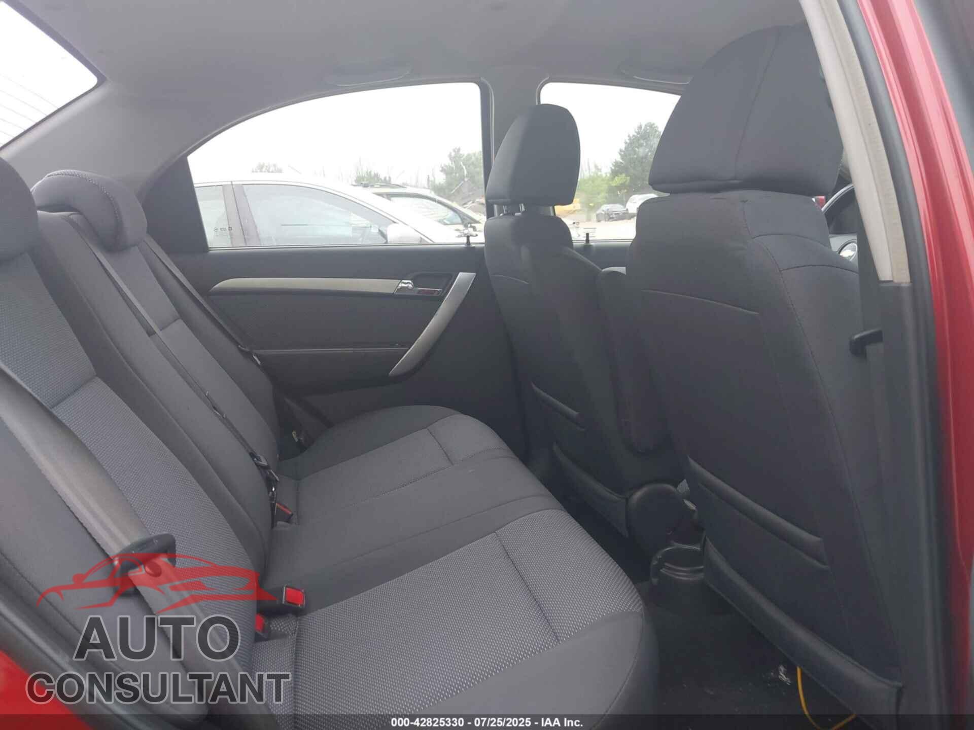 CHEVROLET AVEO 2011 - KL1TD5DEXBB205182