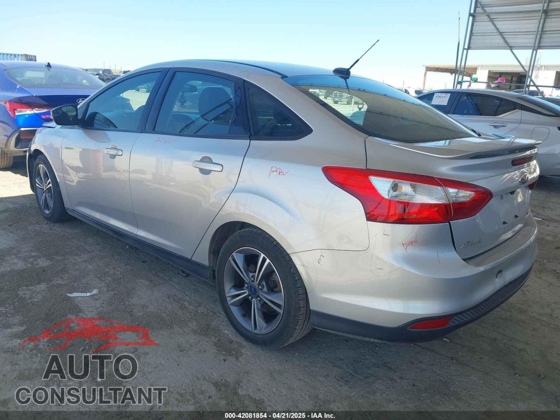 FORD FOCUS 2014 - 1FADP3F2XEL372688