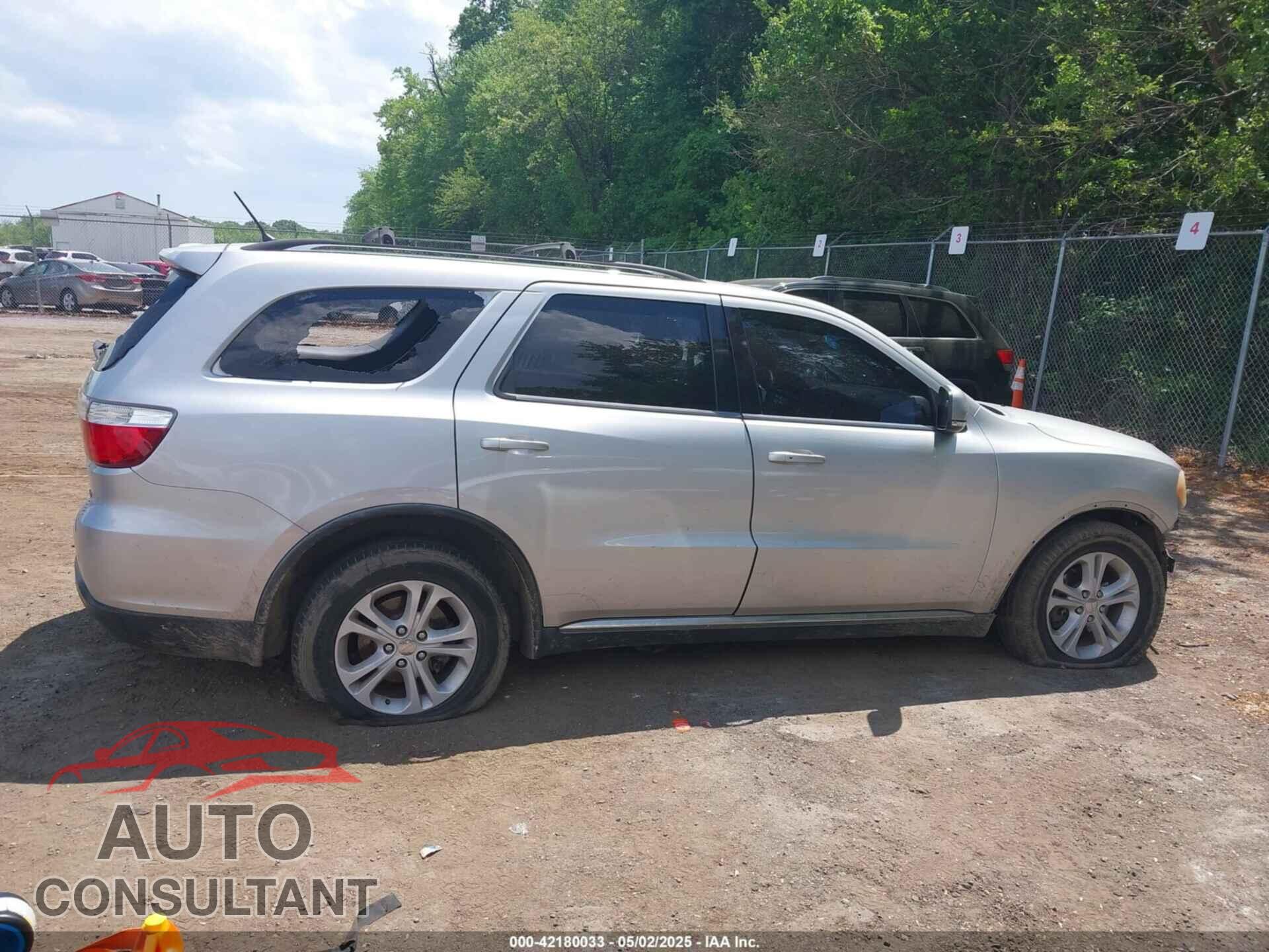 DODGE DURANGO 2012 - 1C4RDHDG4CC110523