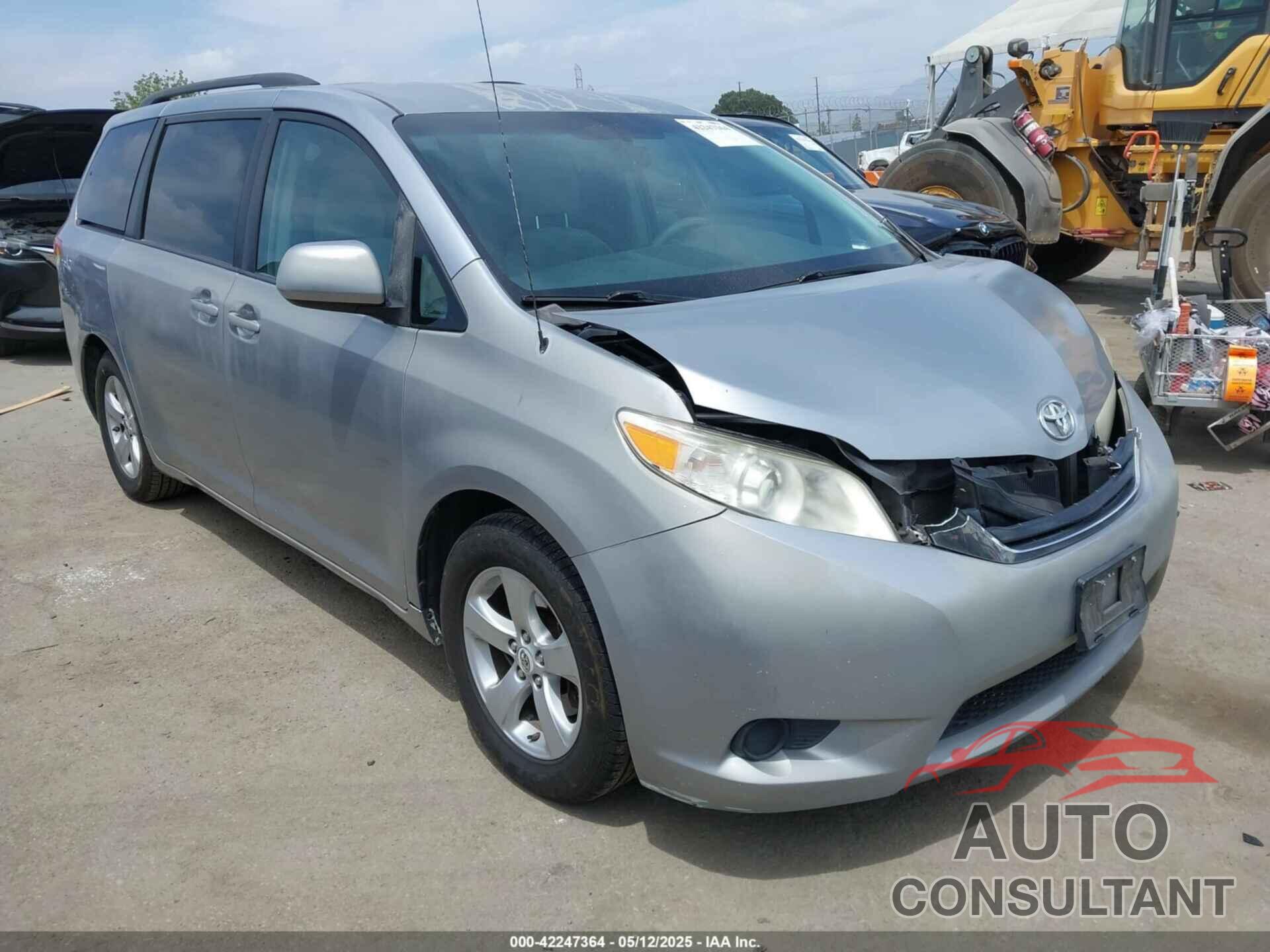 TOYOTA SIENNA 2012 - 5TDKK3DC5CS183731