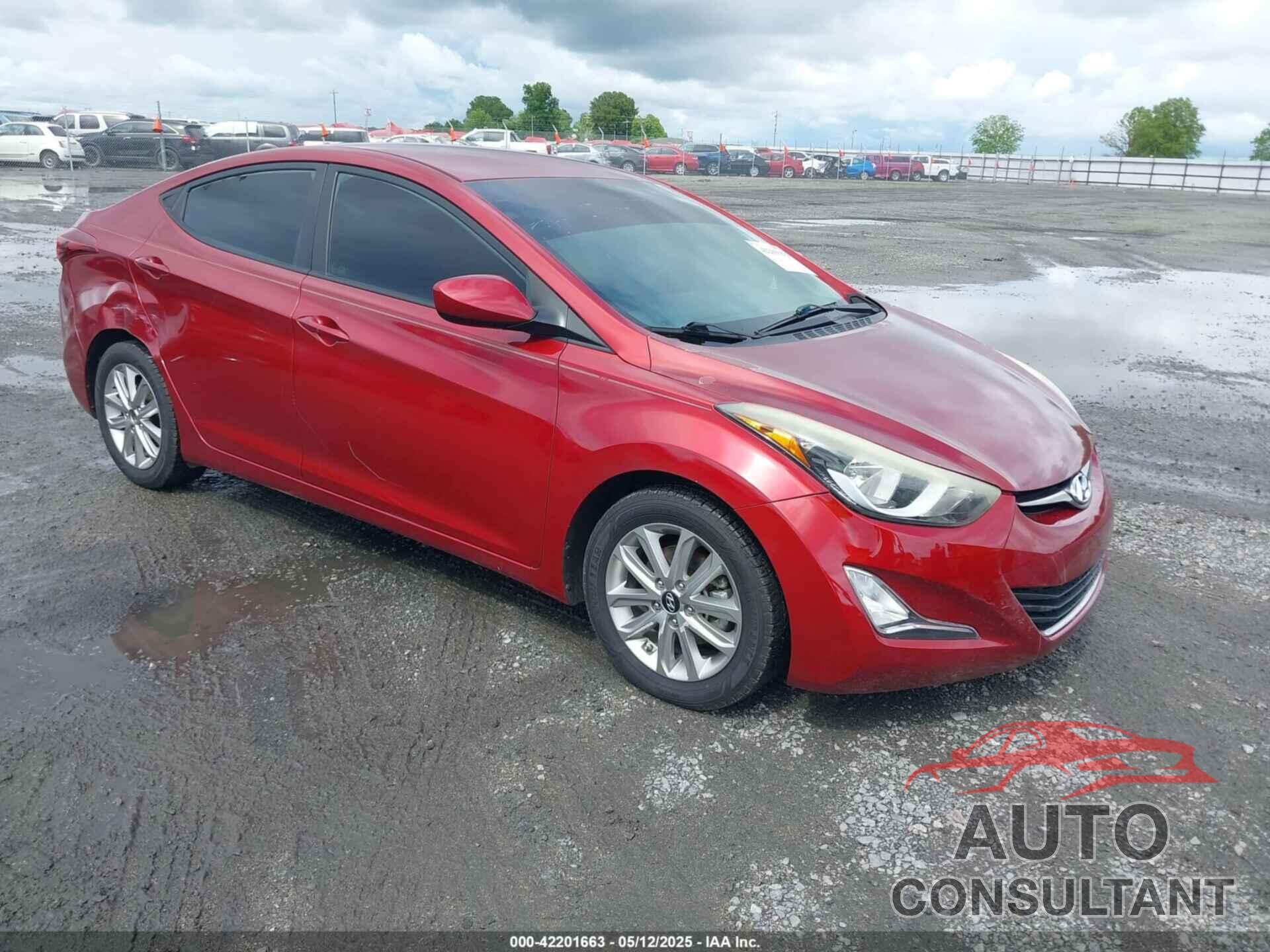 HYUNDAI ELANTRA 2016 - 5NPDH4AE1GH759460