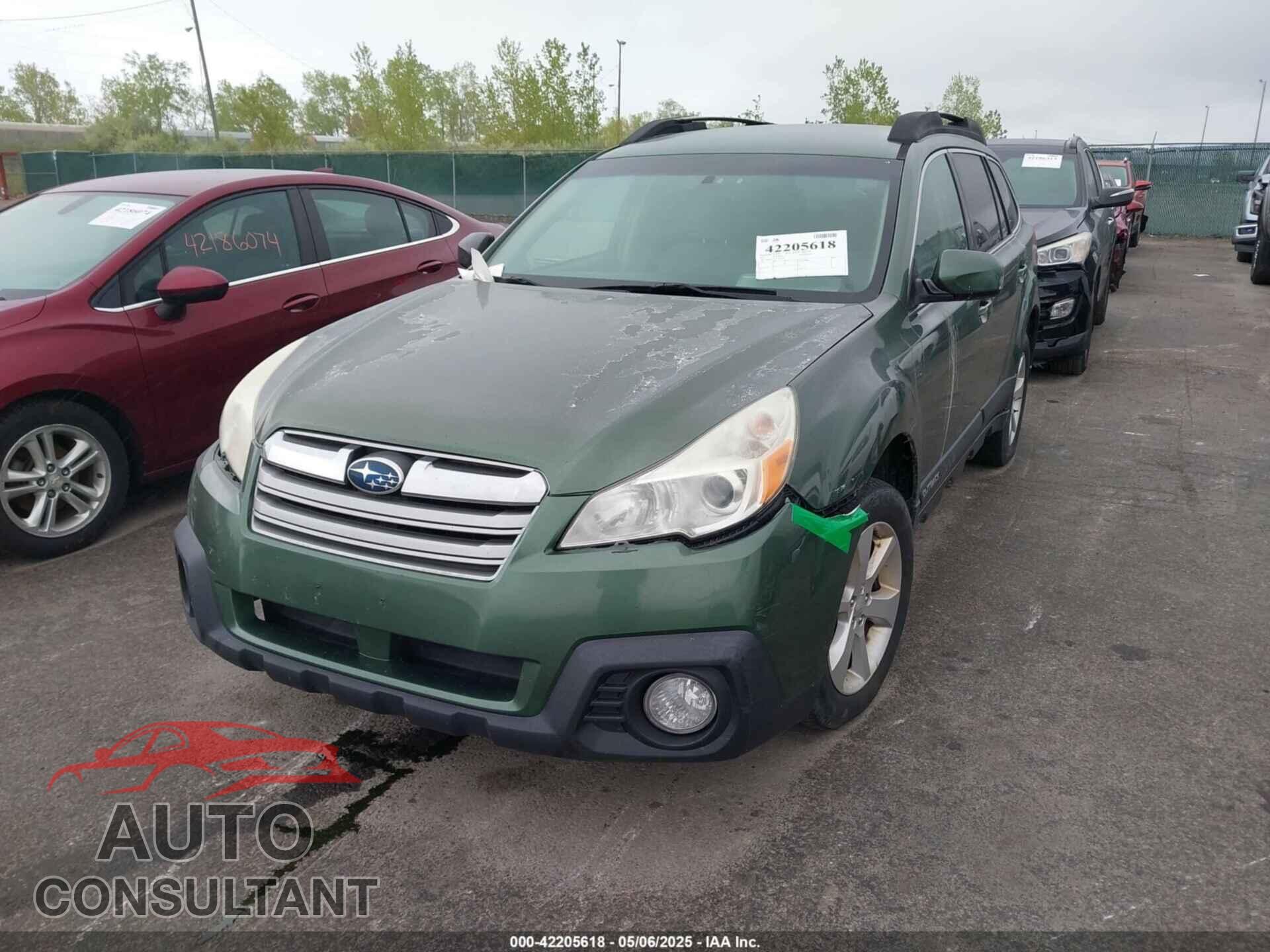 SUBARU OUTBACK 2013 - 4S4BRCCC5D3243602