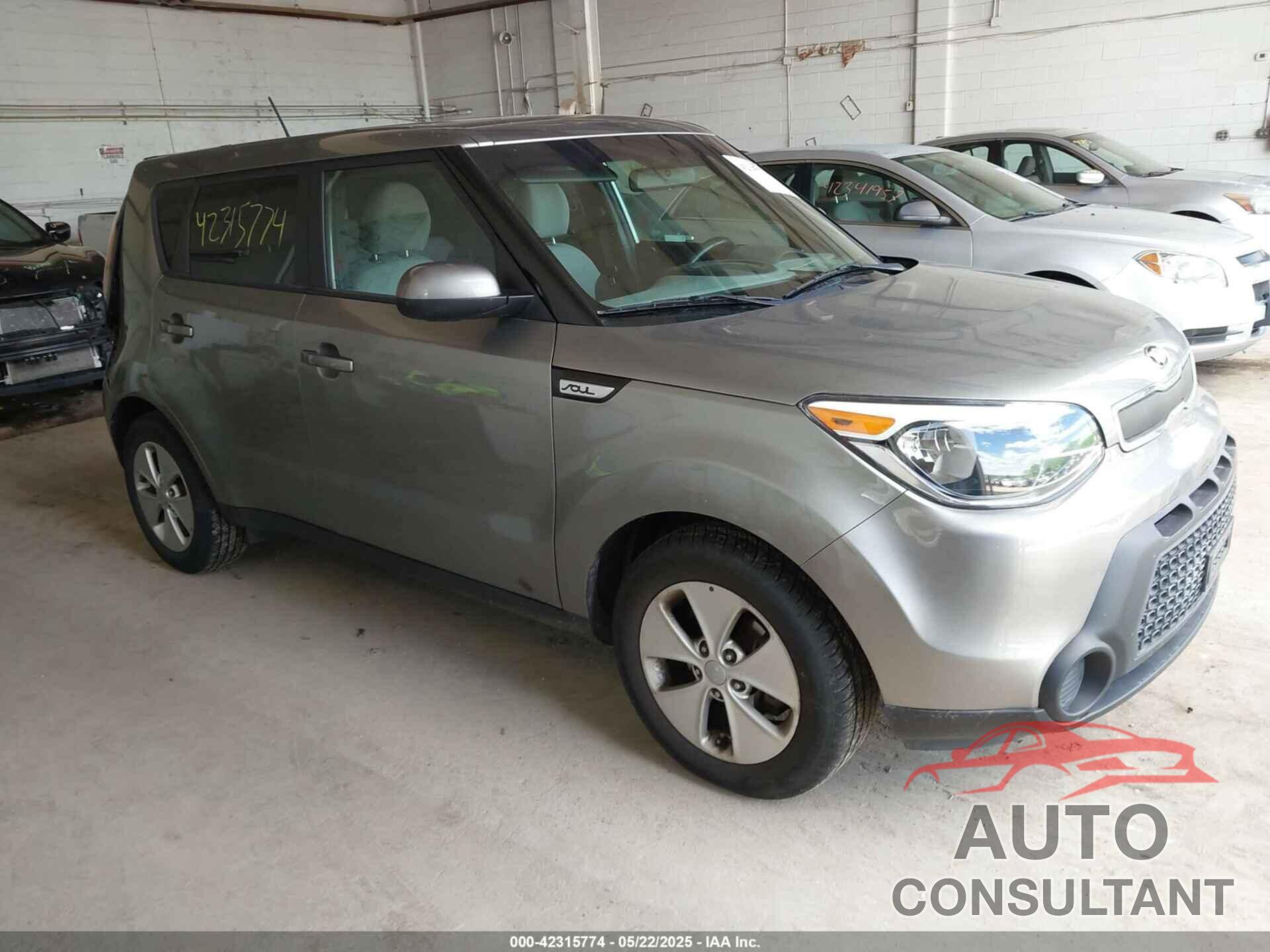 KIA SOUL 2015 - KNDJN2A29F7217791