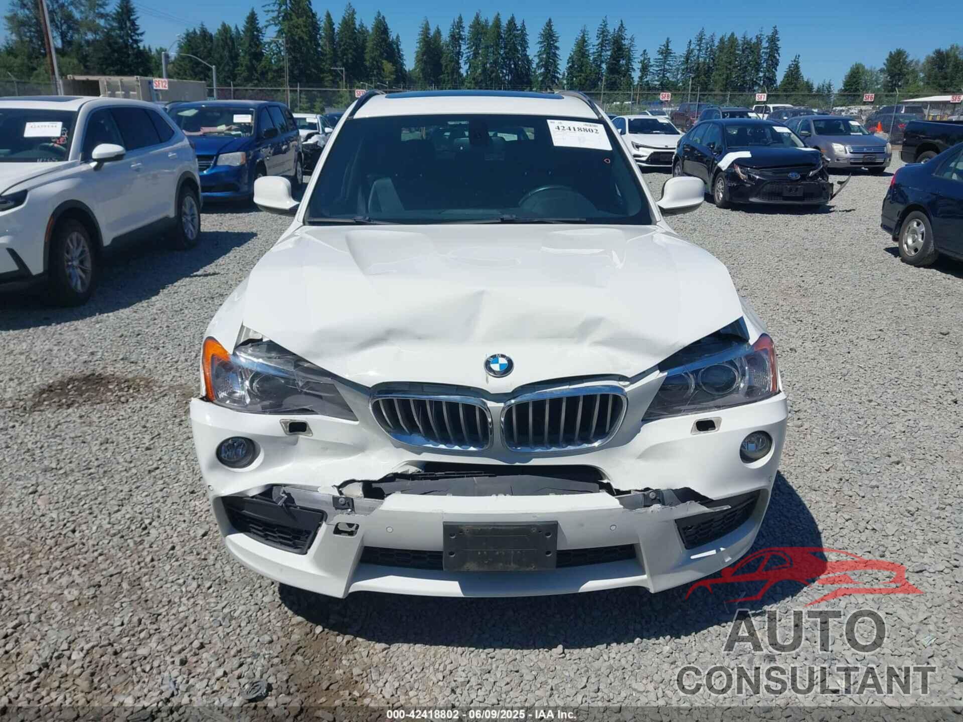 BMW X3 2011 - 5UXWX7C54BL732315