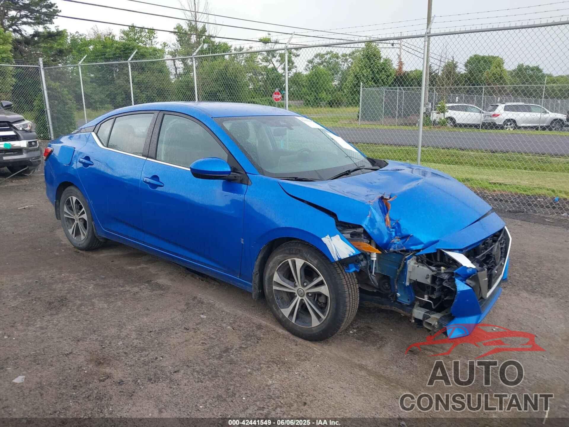 NISSAN SENTRA 2021 - 3N1AB8CV9MY263851