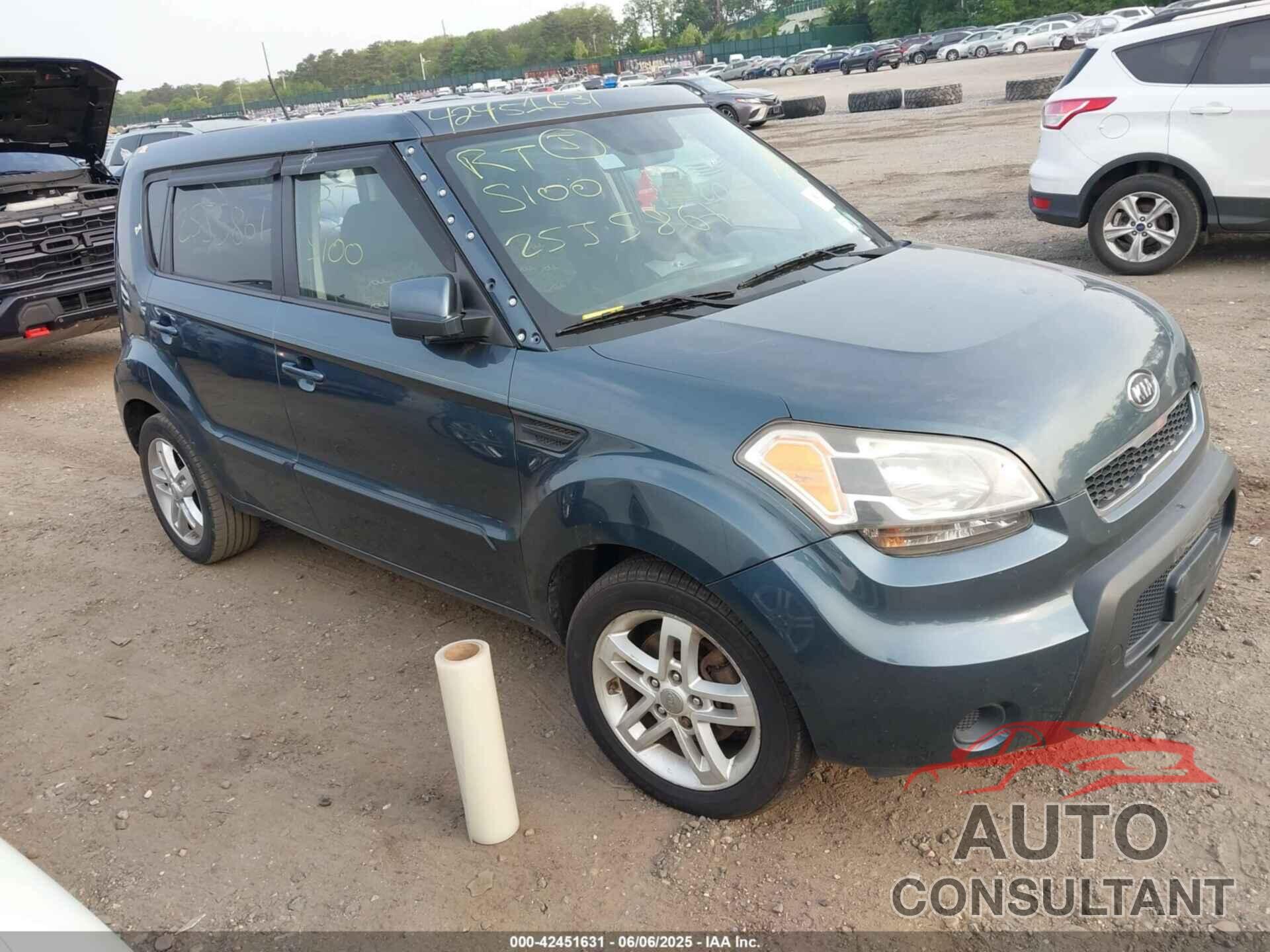 KIA SOUL 2011 - KNDJT2A27B7308137