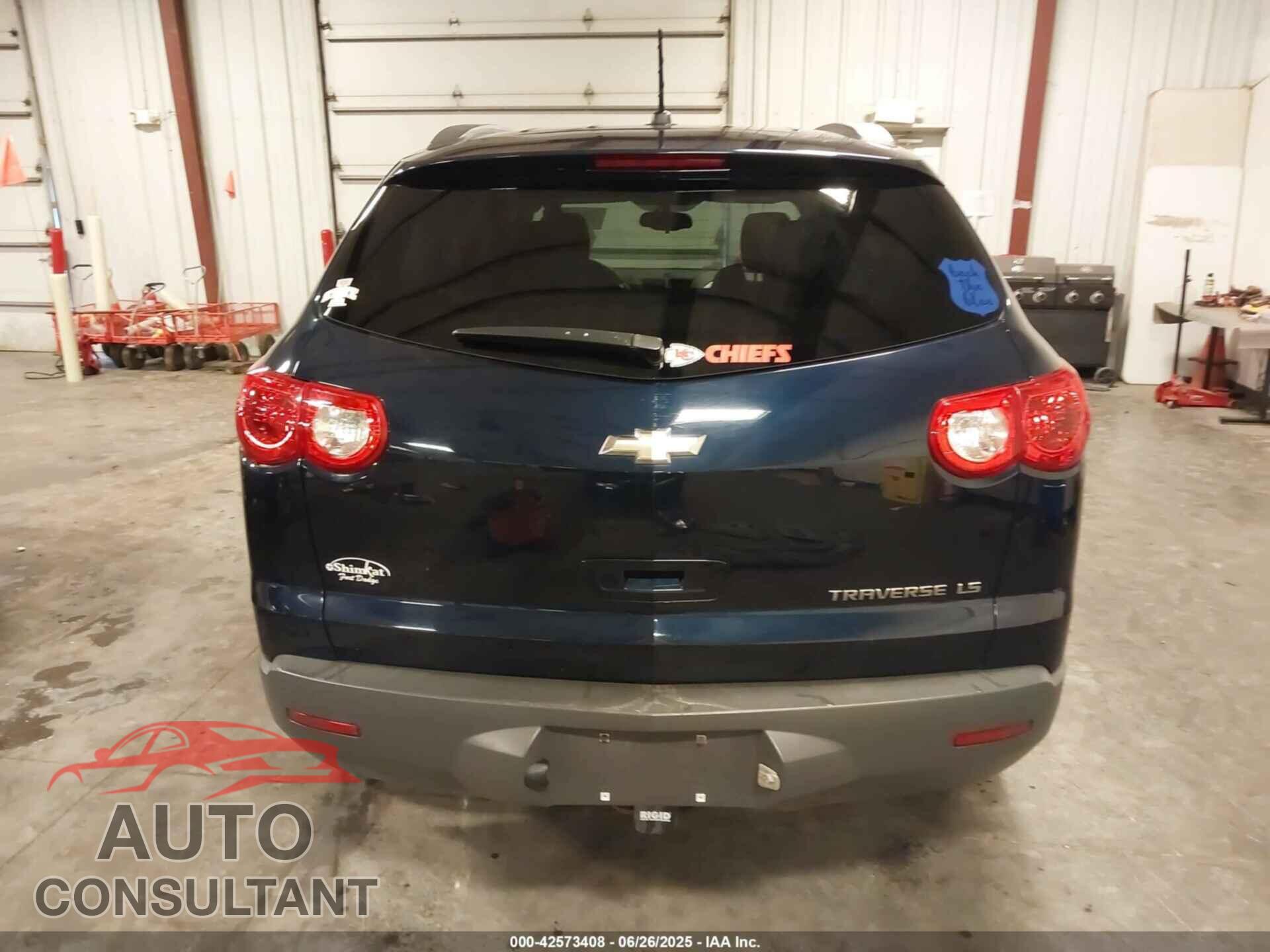 CHEVROLET TRAVERSE 2012 - 1GNKRFED5CJ302774