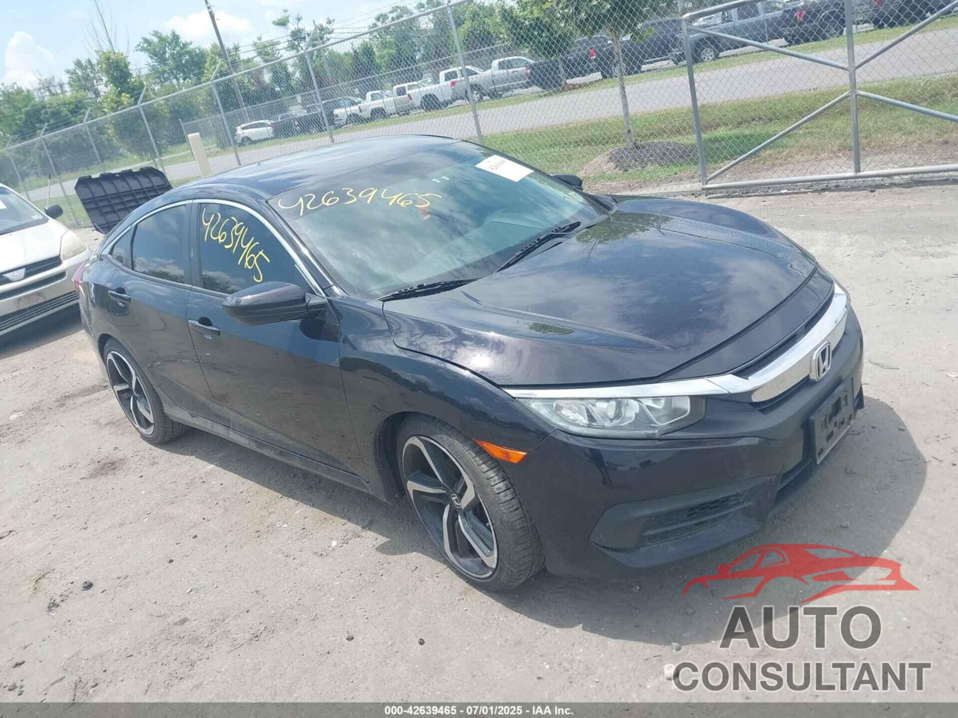 HONDA CIVIC 2018 - 2HGFC2F55JH582224