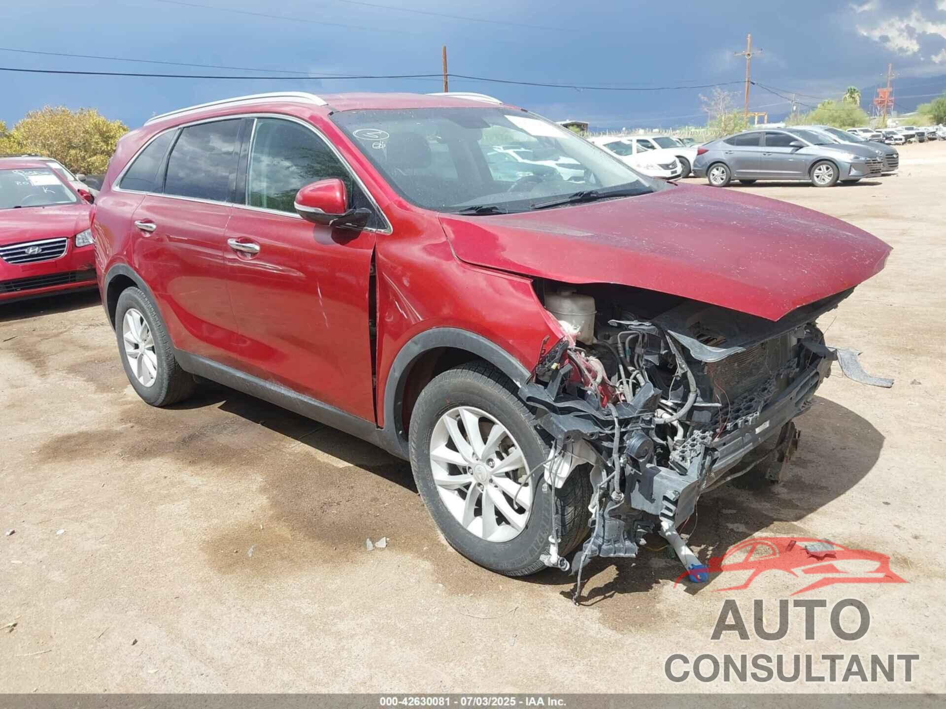KIA SORENTO 2017 - 5XYPG4A37HG258404