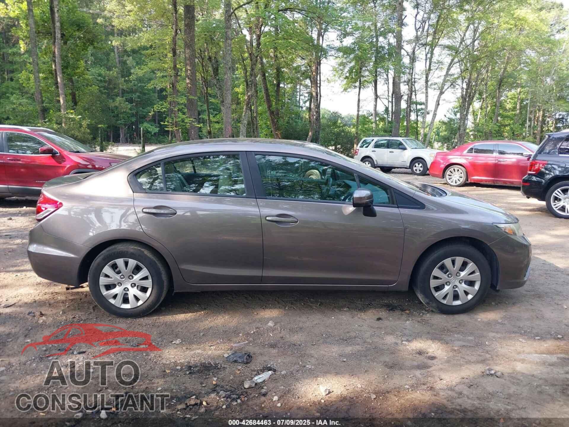 HONDA CIVIC 2014 - 19XFB2F5XEE205584